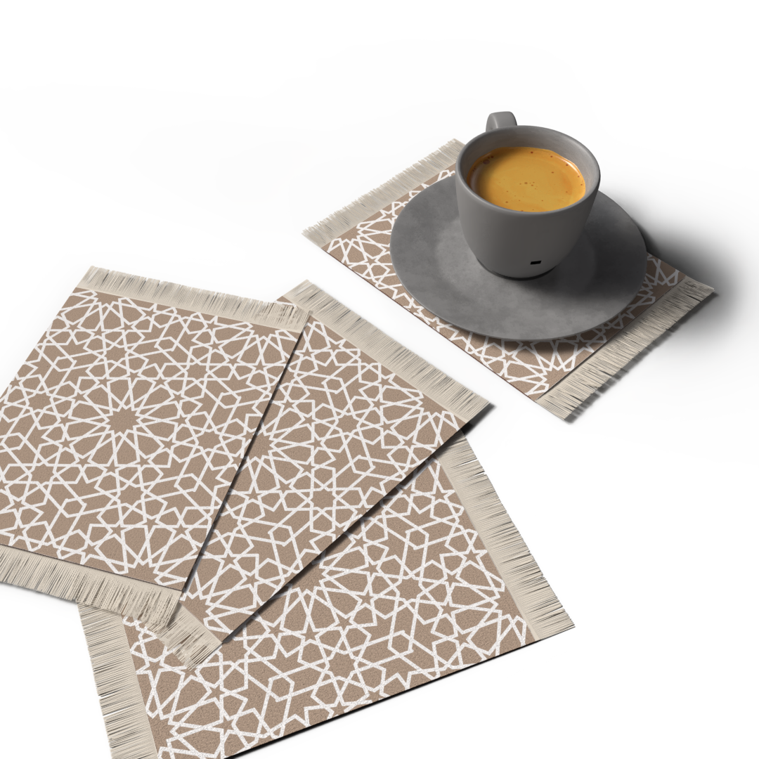 Nova - ENSEMBLE DE DESSOUS DE VERRE TAPIS