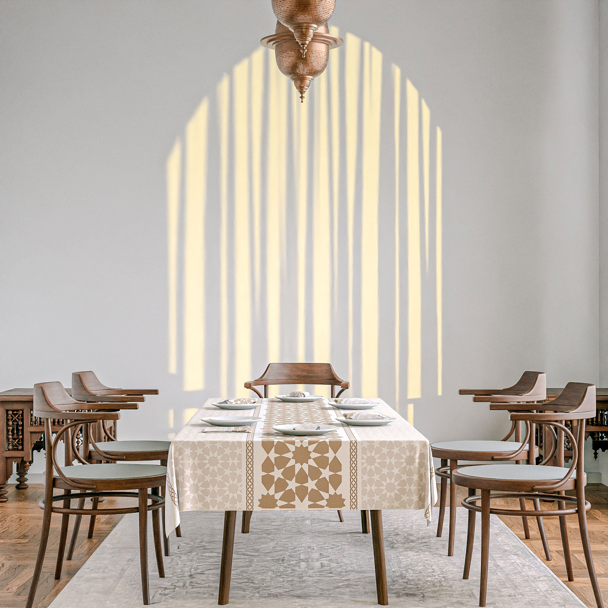 Oasis Tablecloth & Napkins Set