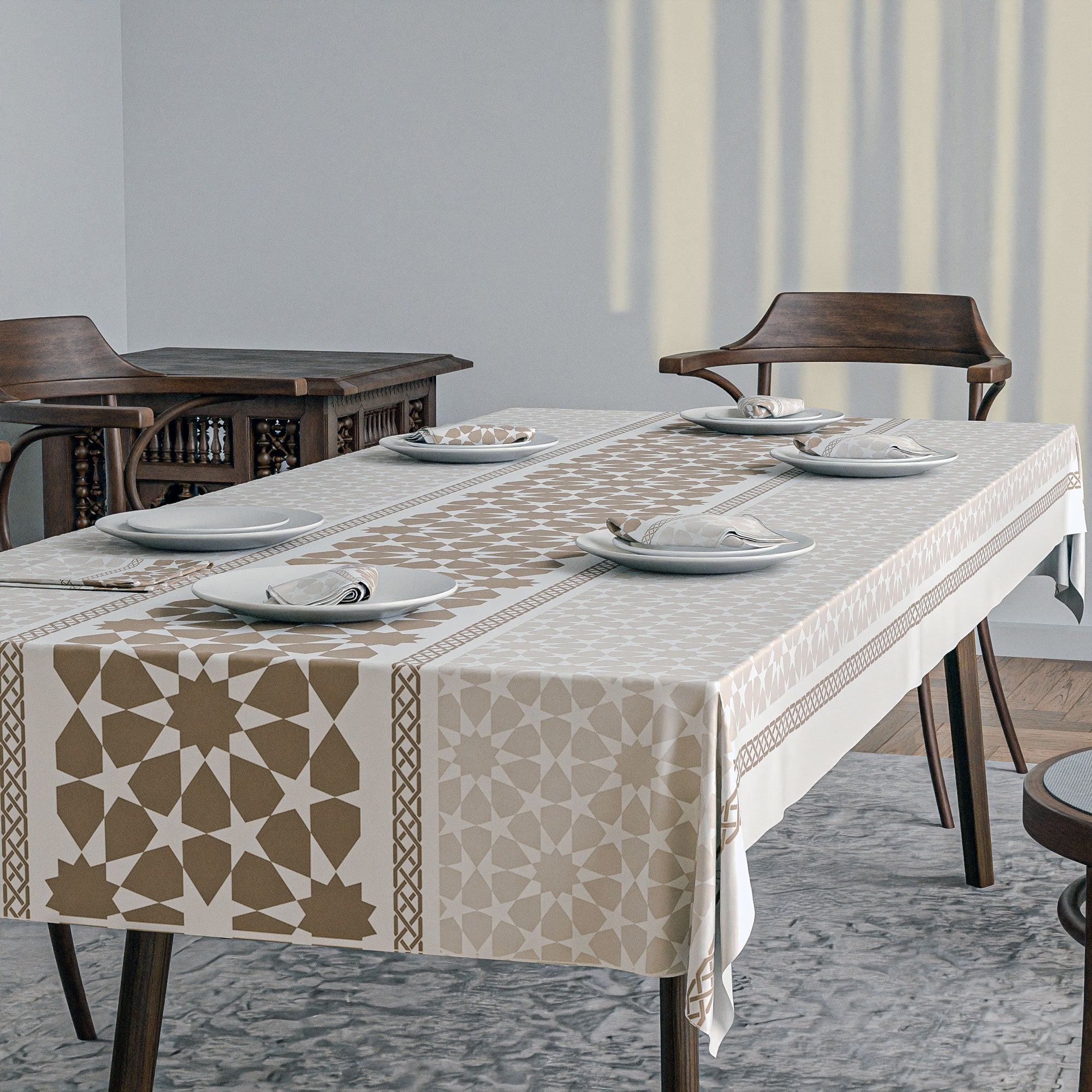 Oasis Tablecloth & Napkins Set