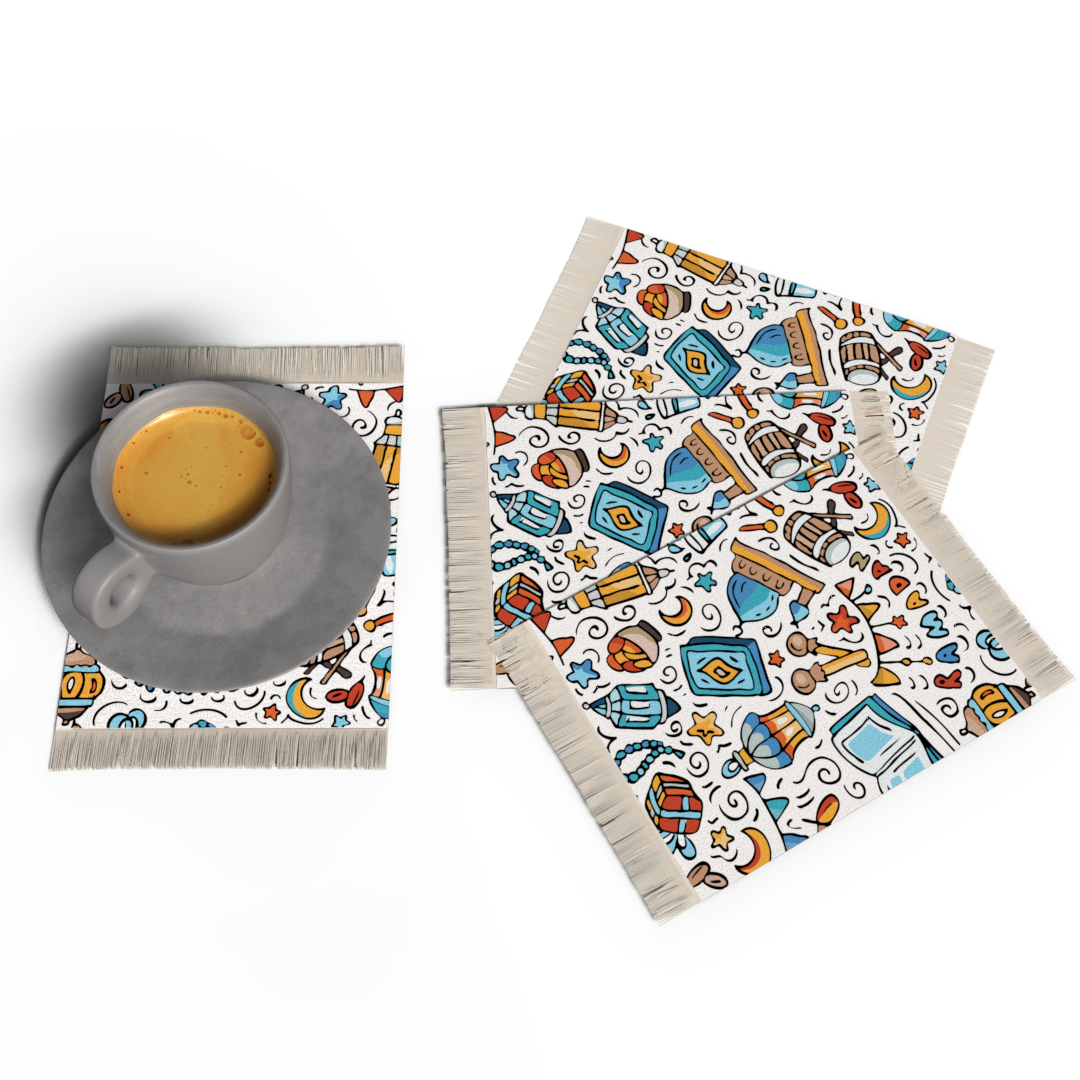 Oros - RUG COASTER SET