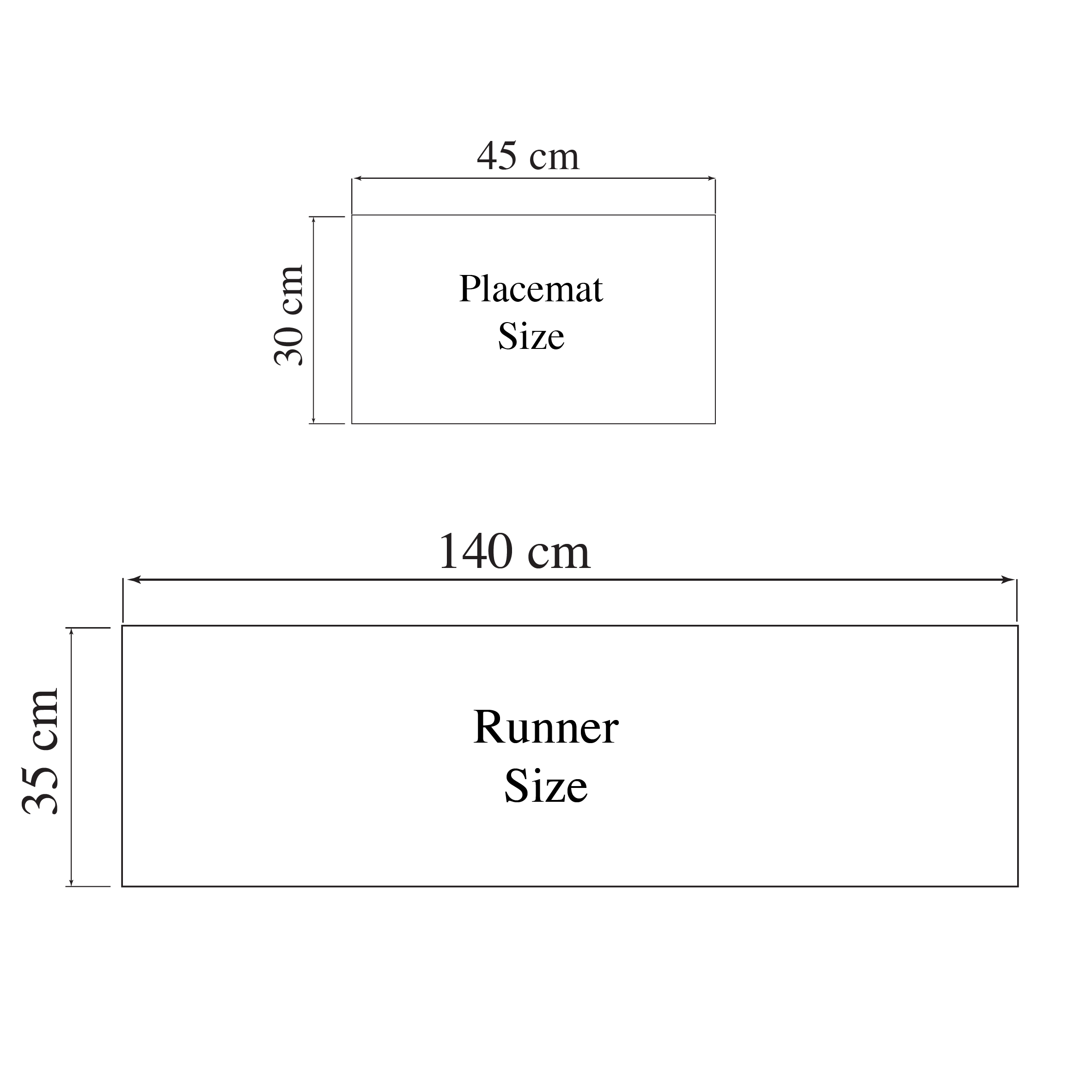 Lynn 01 Placemats & Runner Set
