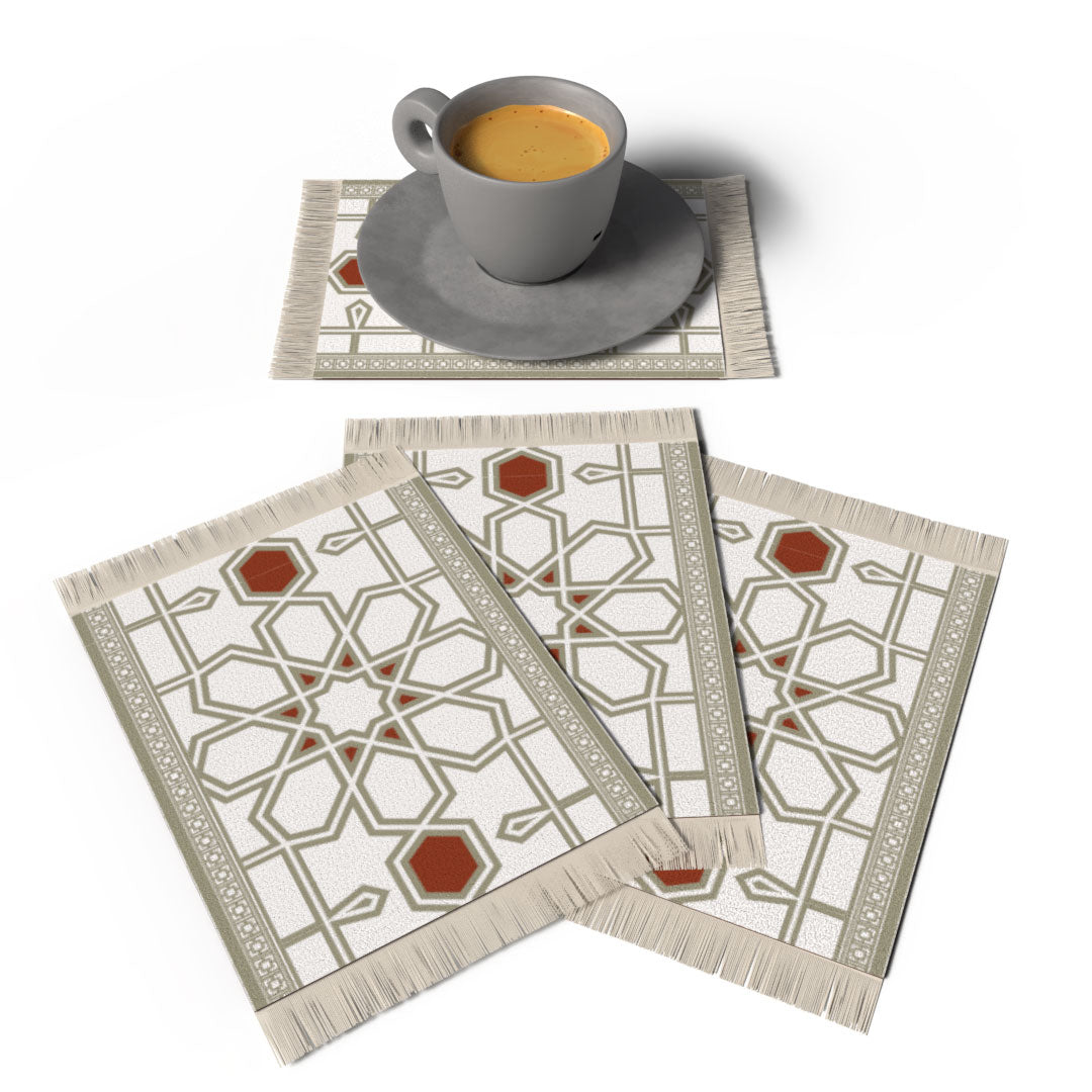 Nijma - RUG COASTER SET