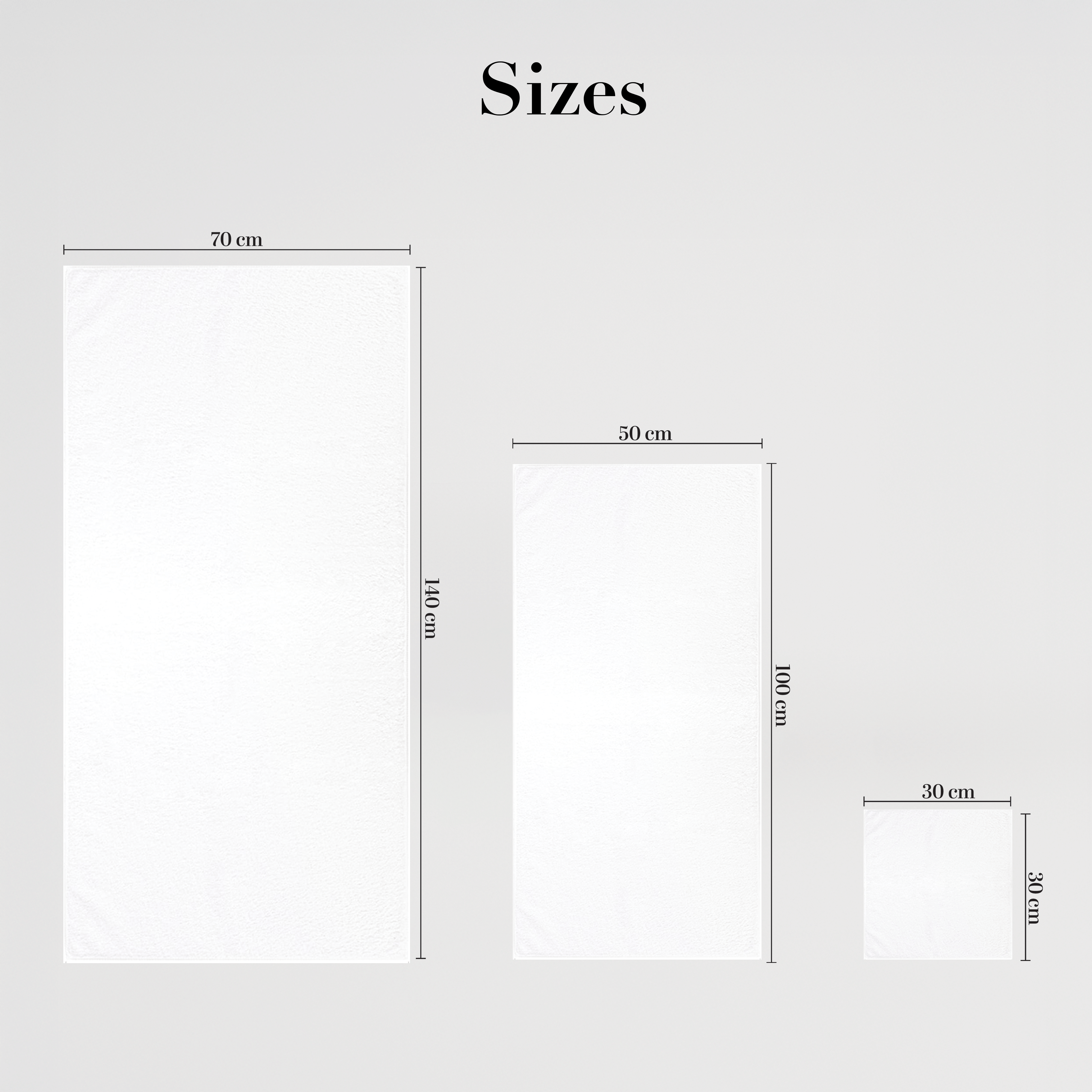 Hotel Cotton Towels - Essential Sets - White 600GSM