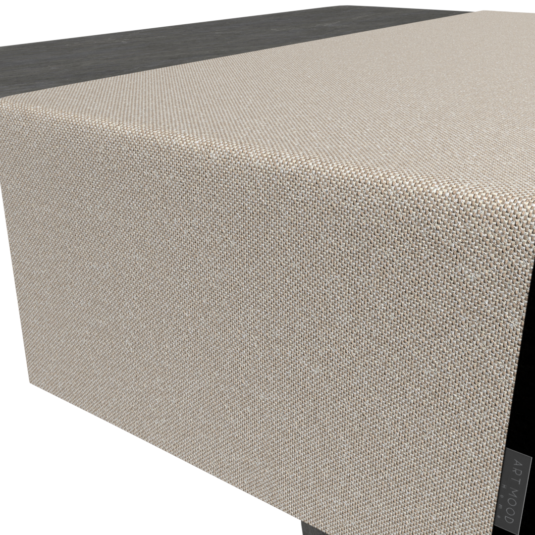 Linen Runner - Light Beige