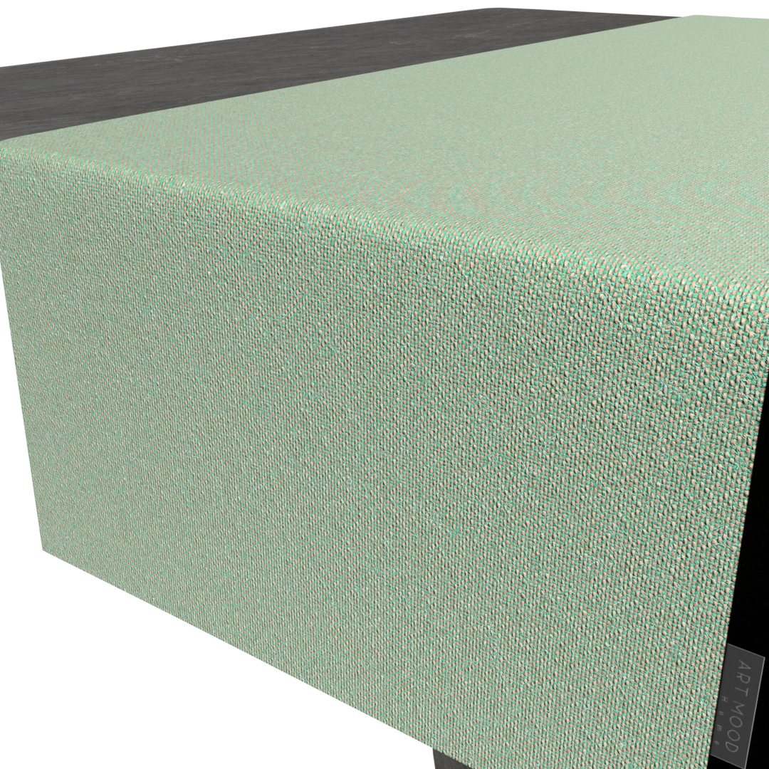 Linen Runner - Mint Green