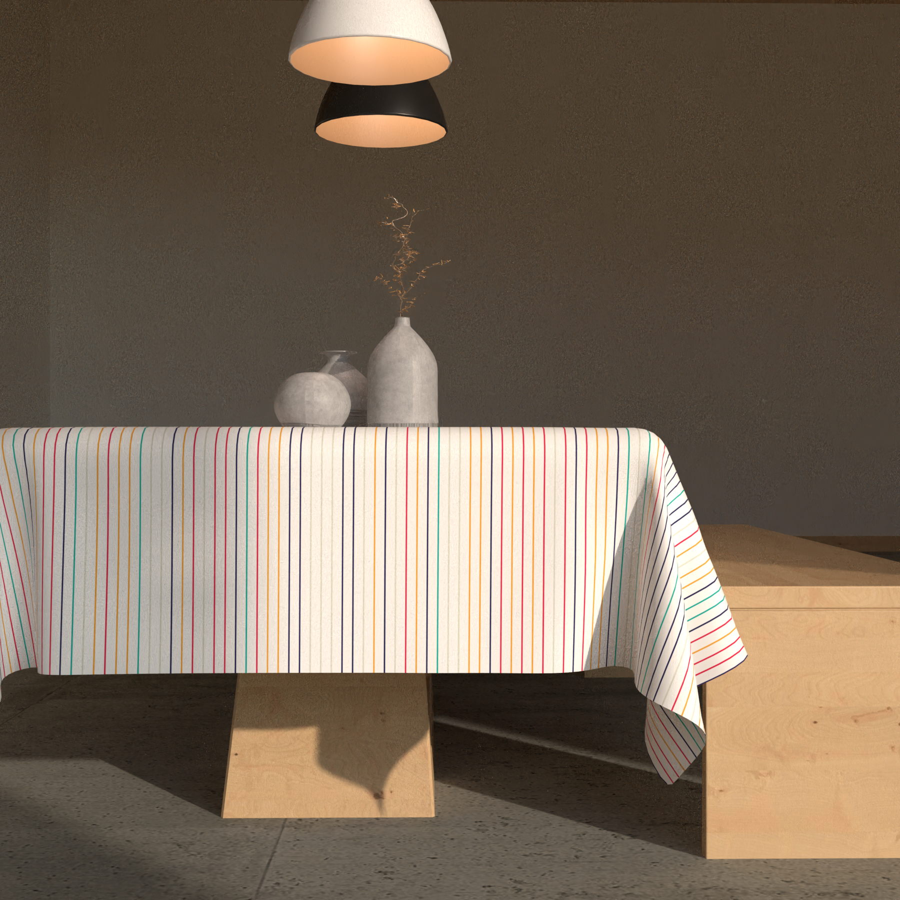 مفرش طاولة - كولورز