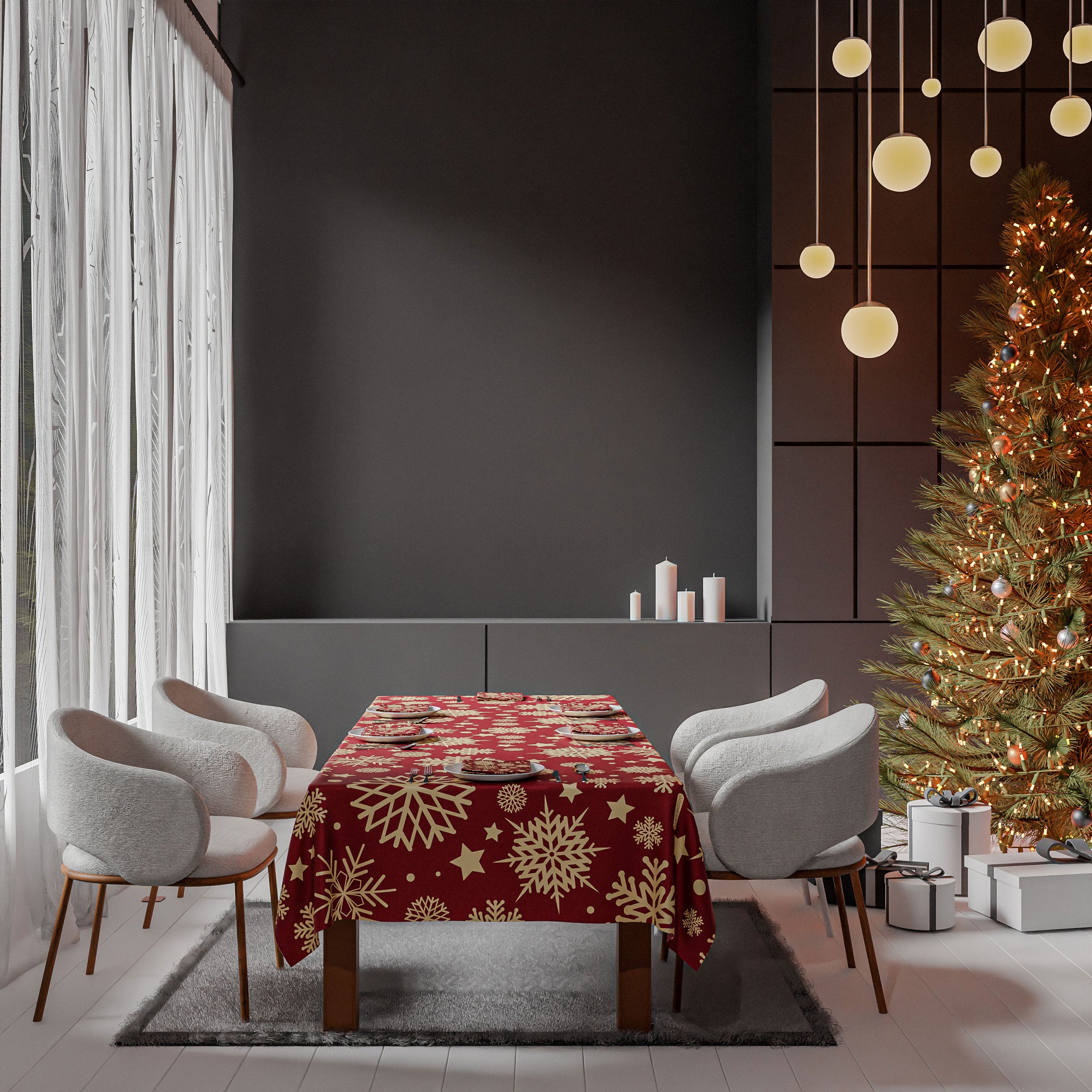 Christmas 05 Tablecloth & Napkins Set
