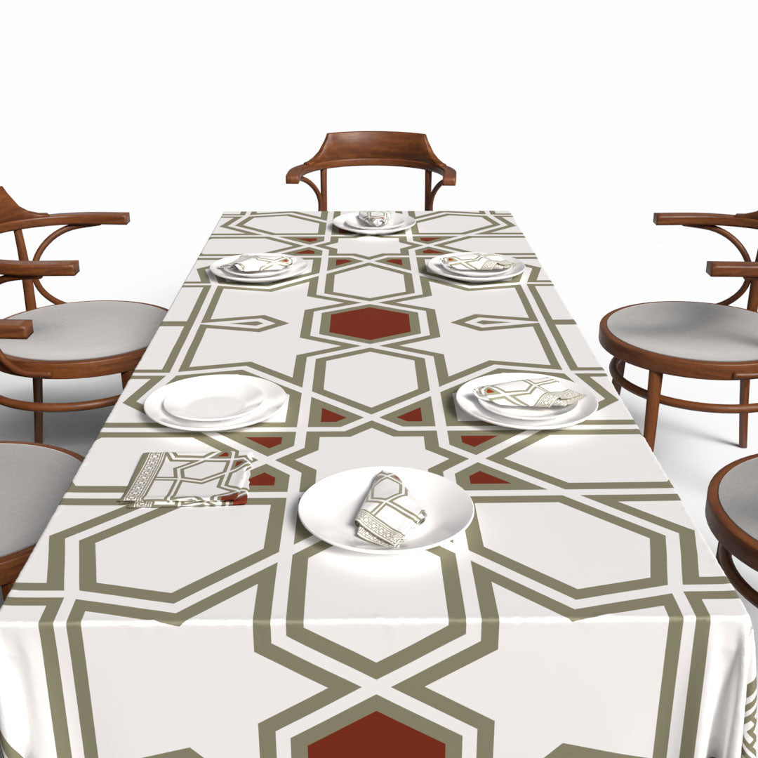 Nijma Tablecloth & Napkins Set
