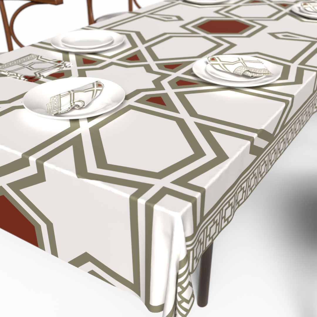 Nijma Tablecloth & Napkins Set