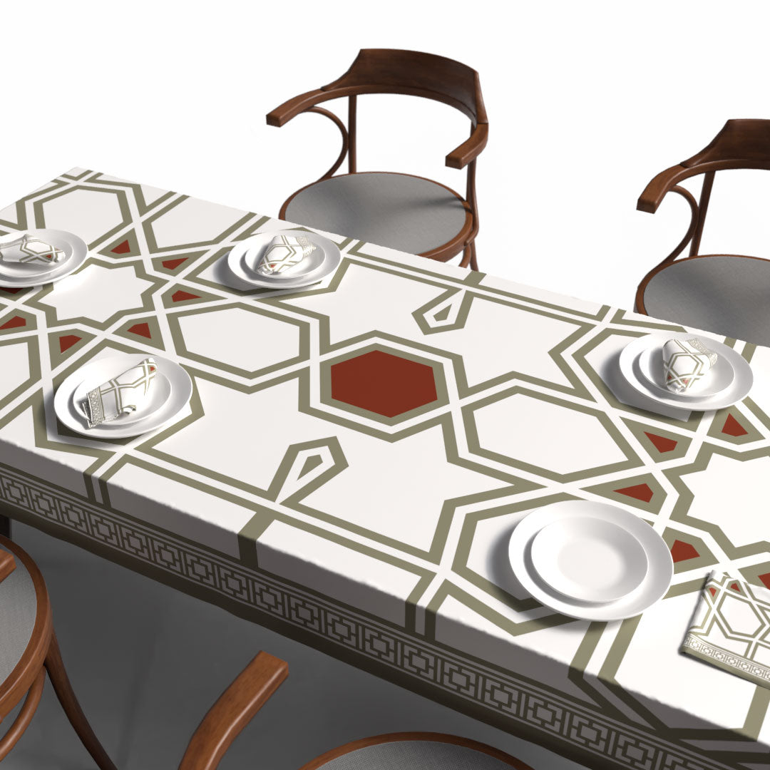 Nijma Tablecloth & Napkins Set
