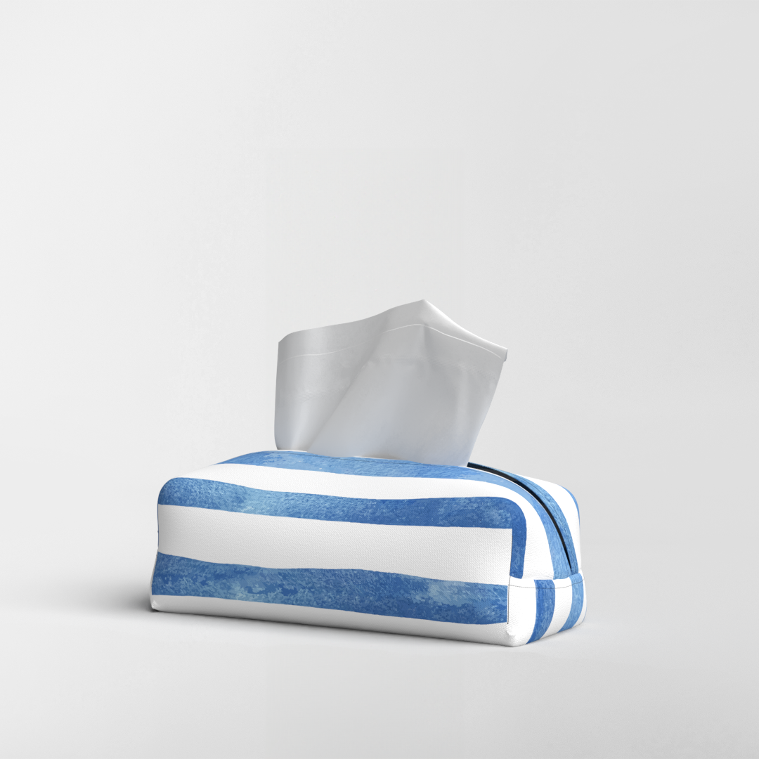 Tissue Box - Fabric - Waves