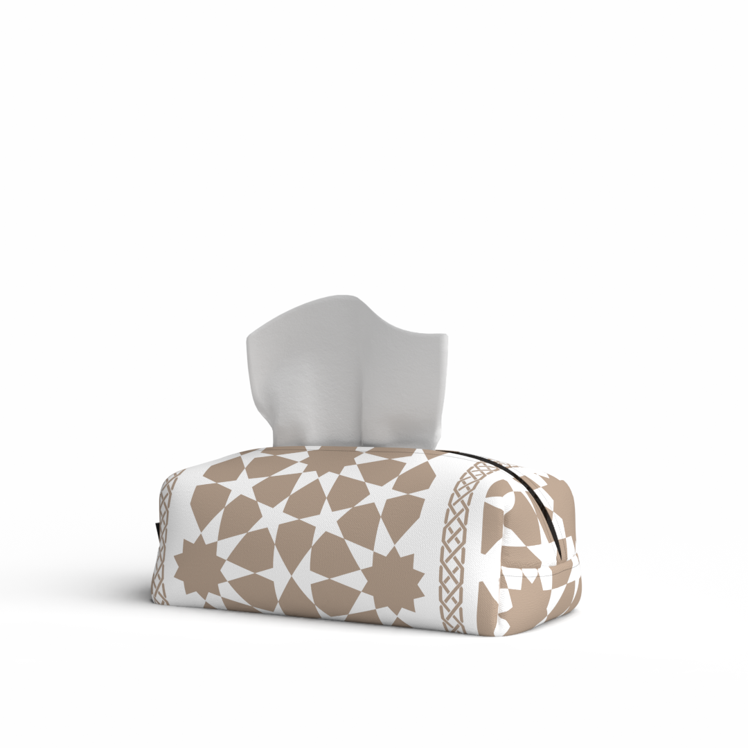 علبة مناديل - قماش - اواسيس