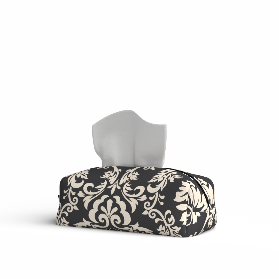 Tissue Box - Fabric - Sophia Grey