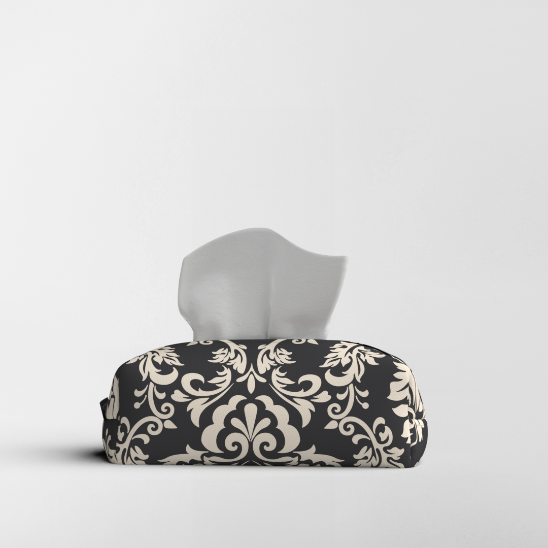 Tissue Box - Fabric - Sophia Grey
