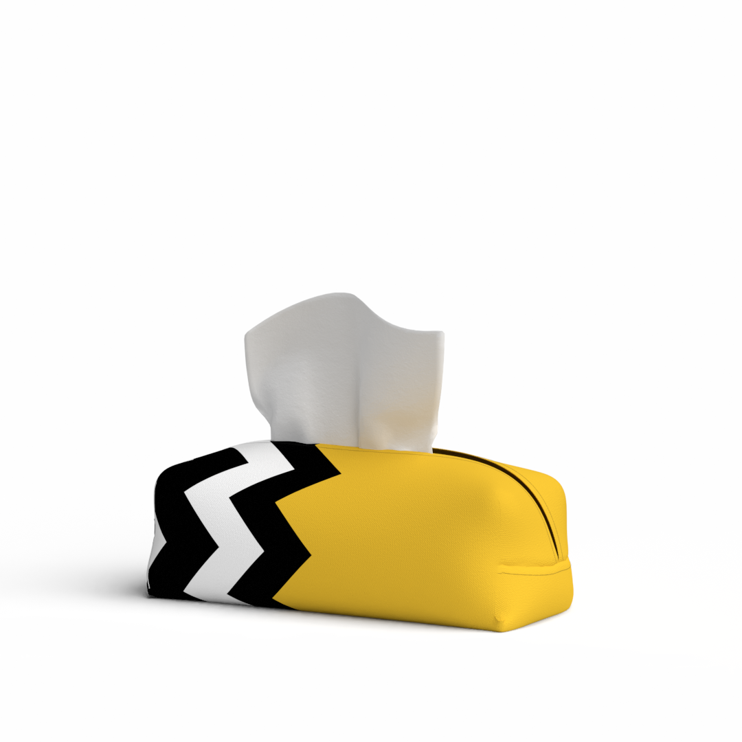 Tissue Box - Fabric - Wavy