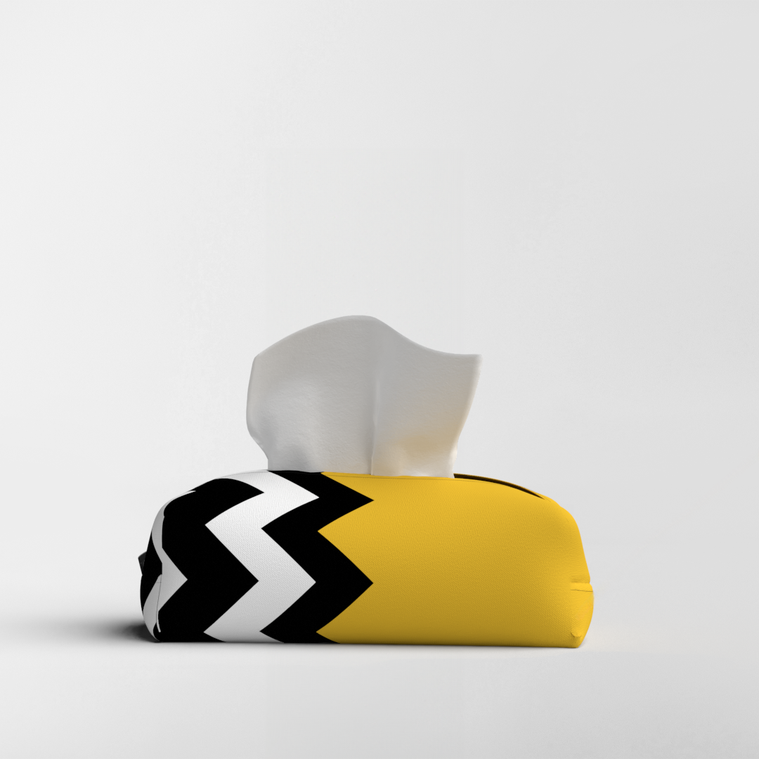 Tissue Box - Fabric - Wavy