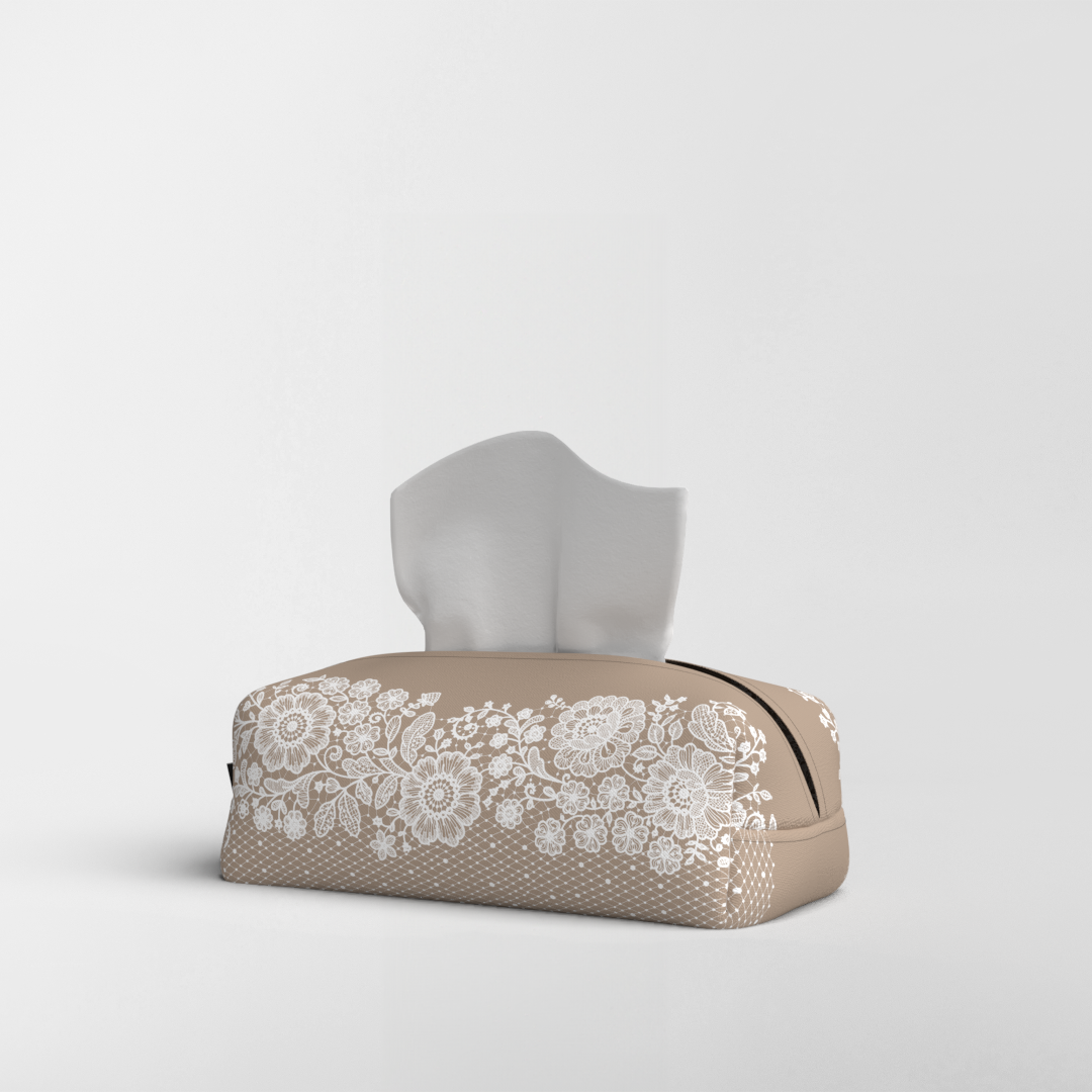 Tissue Box - Fabric - Slate