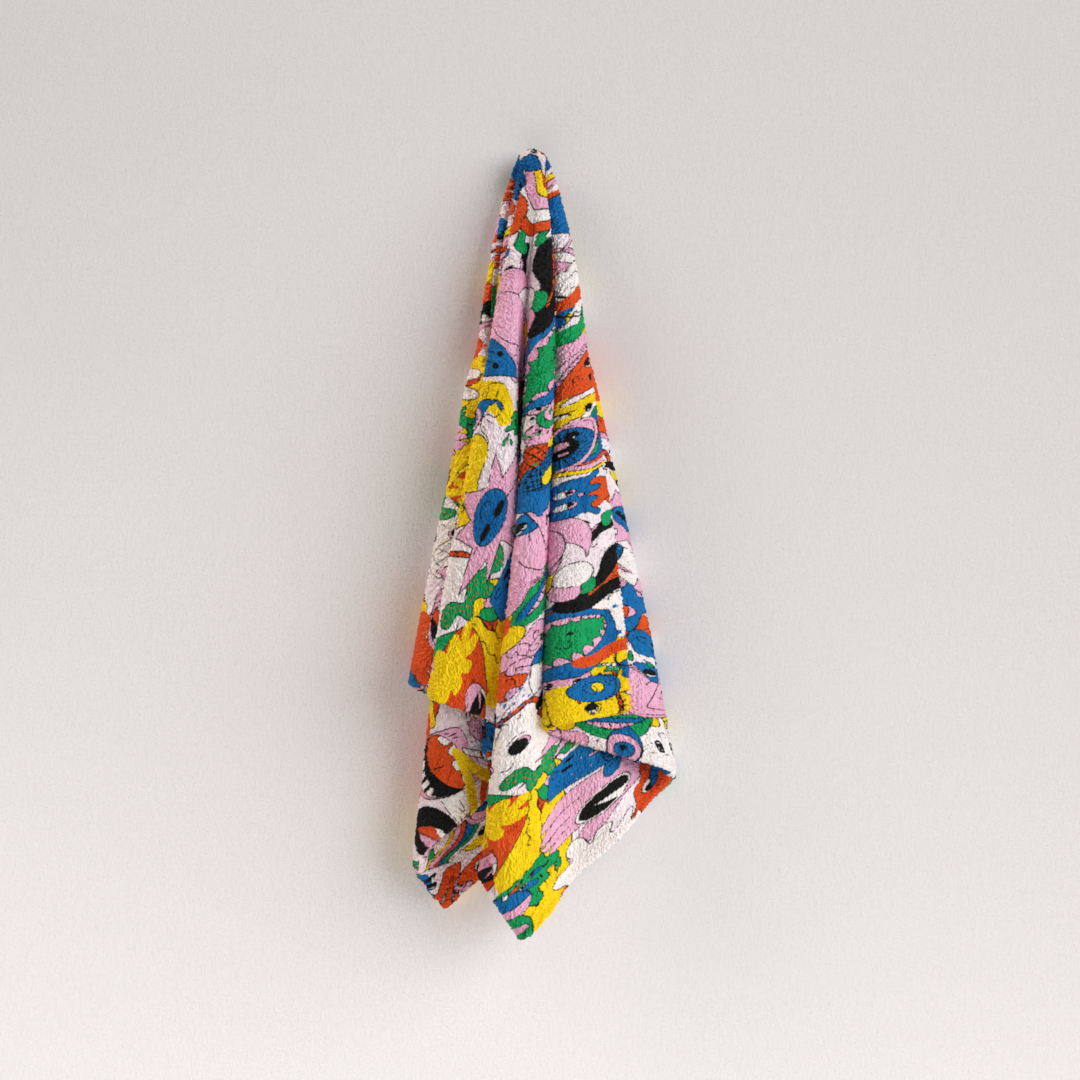 Luka Beach Towel & Coverup - Lightweight