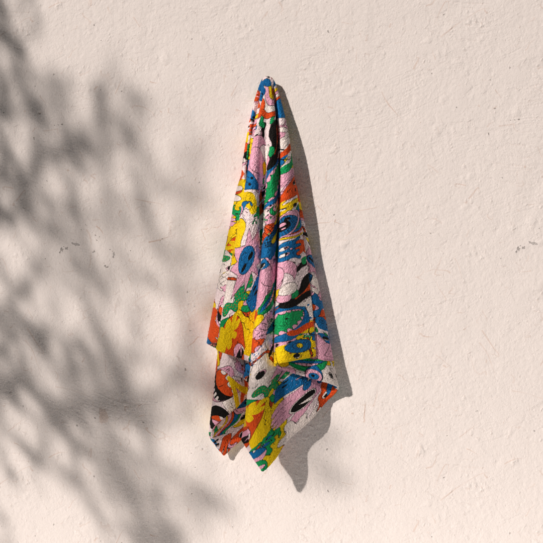 Luka Beach Towel & Coverup - Lightweight
