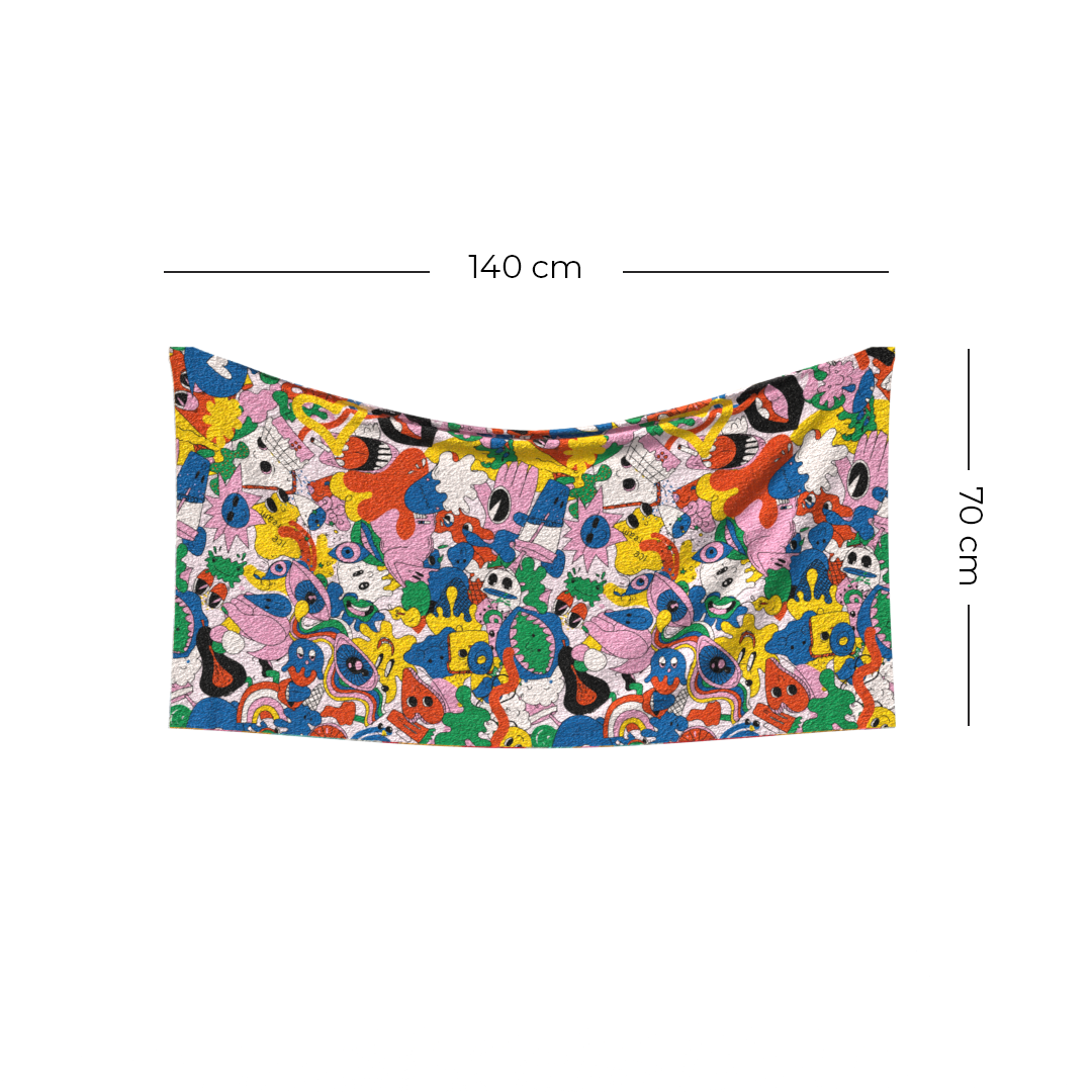 Luka Beach Towel & Coverup - Lightweight
