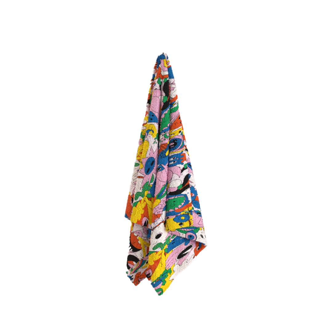Luka Beach Towel & Coverup - Lightweight