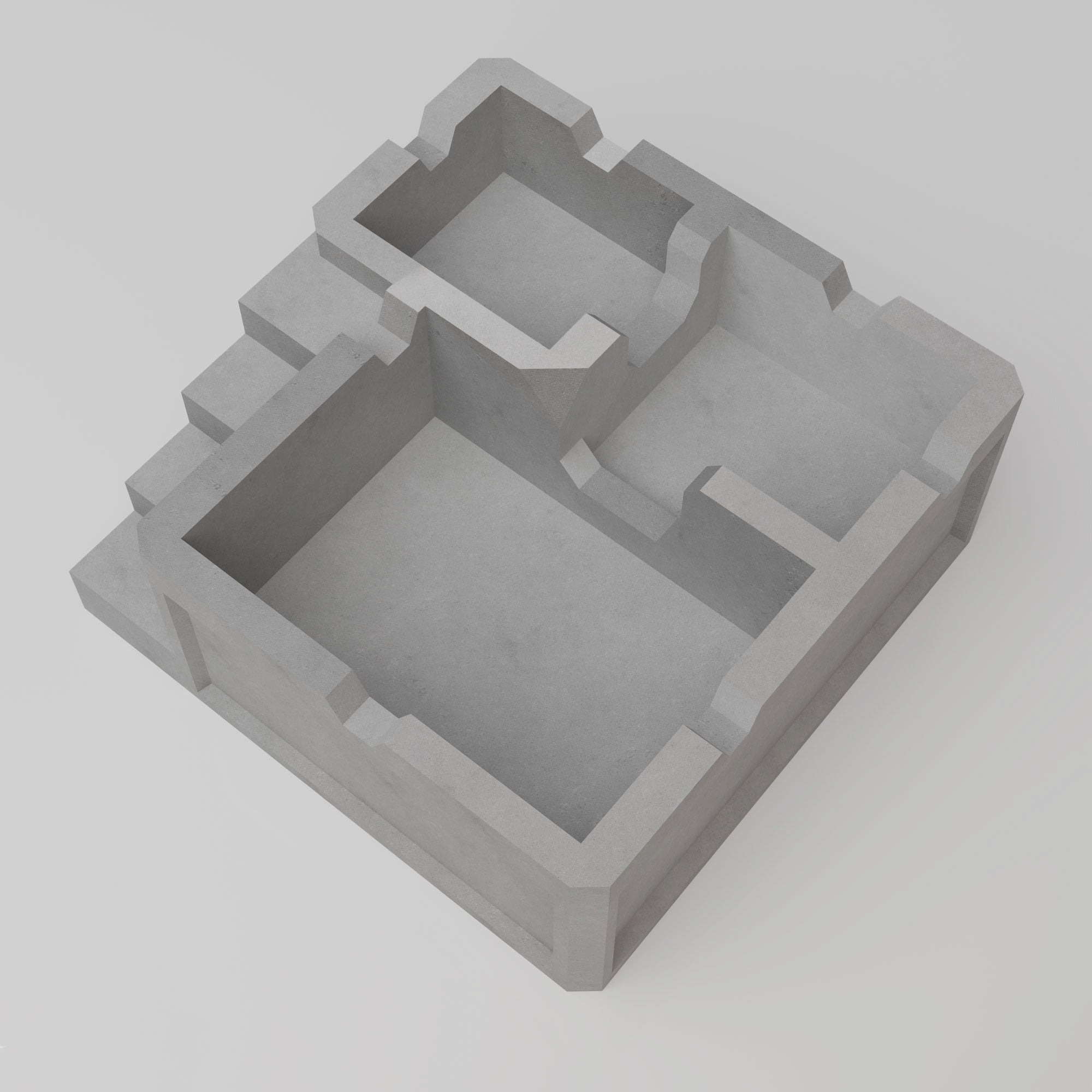 Cendrier en ciment fait main 01 - LOOK BRUT