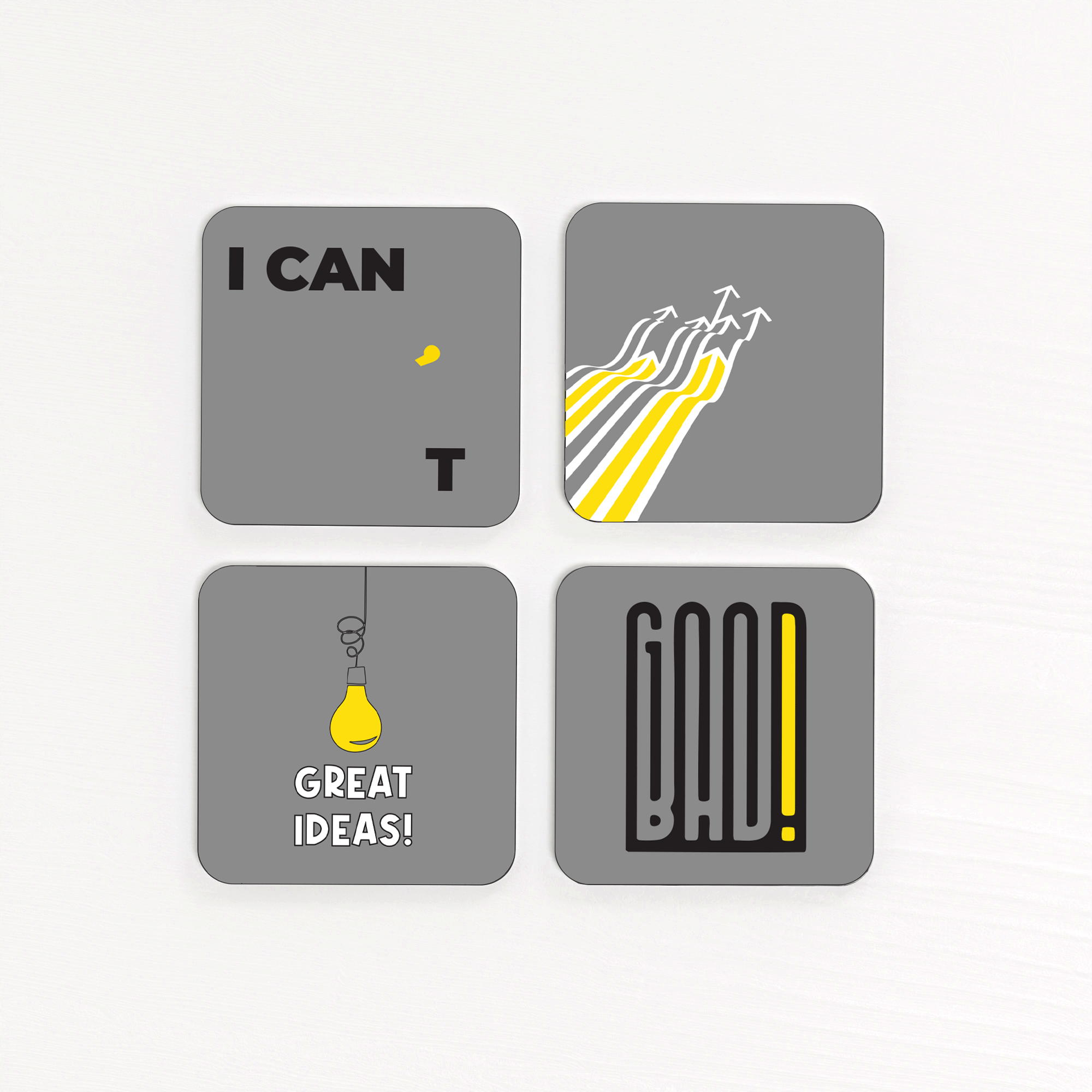 Vibe - Acrylic Coaster Set