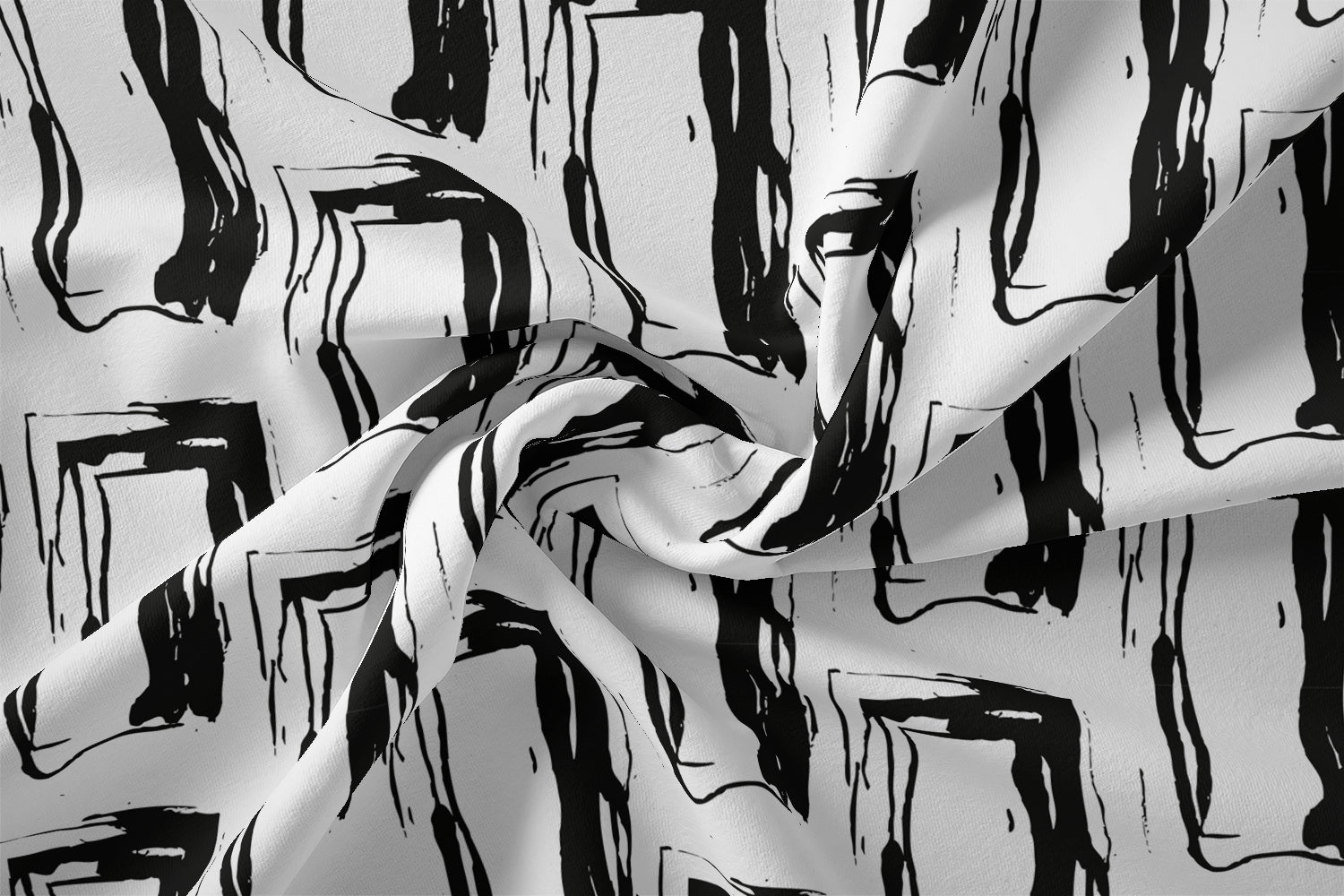 Black & White Pattern "AMF-05-00106-01"