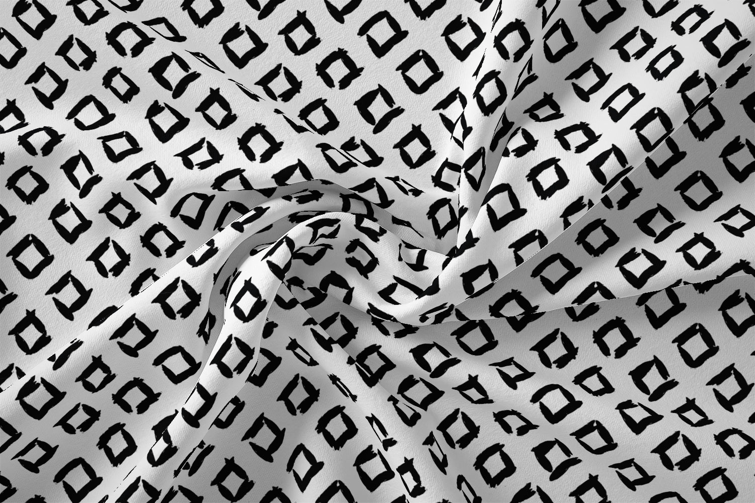 Black & White Pattern "AMF-05-00106-10"