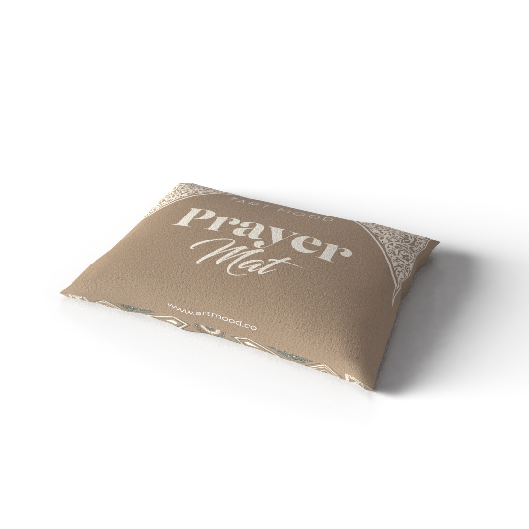 Prayer Mat AL-Qubba Beige - Velvet