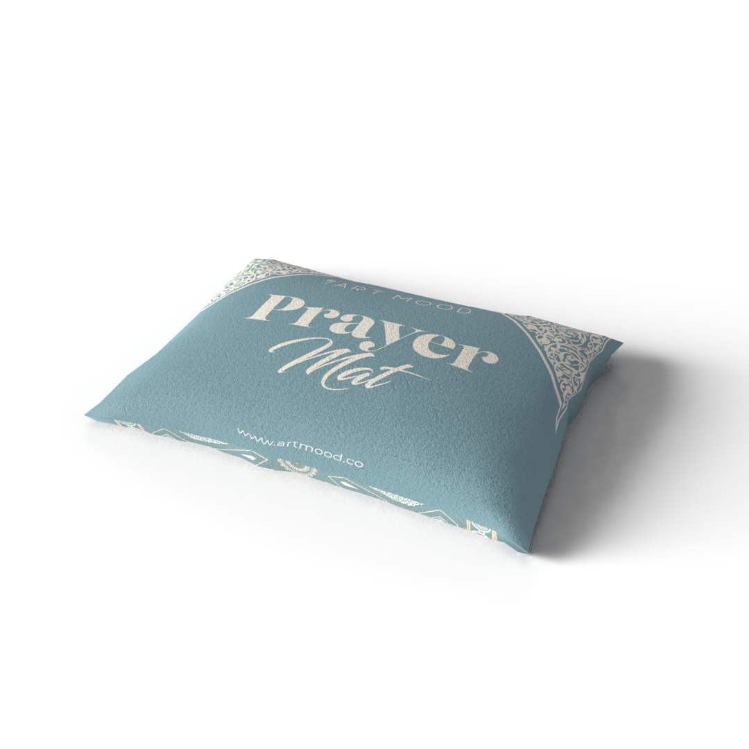 Prayer Mat AL-Qubba Blue - Velvet