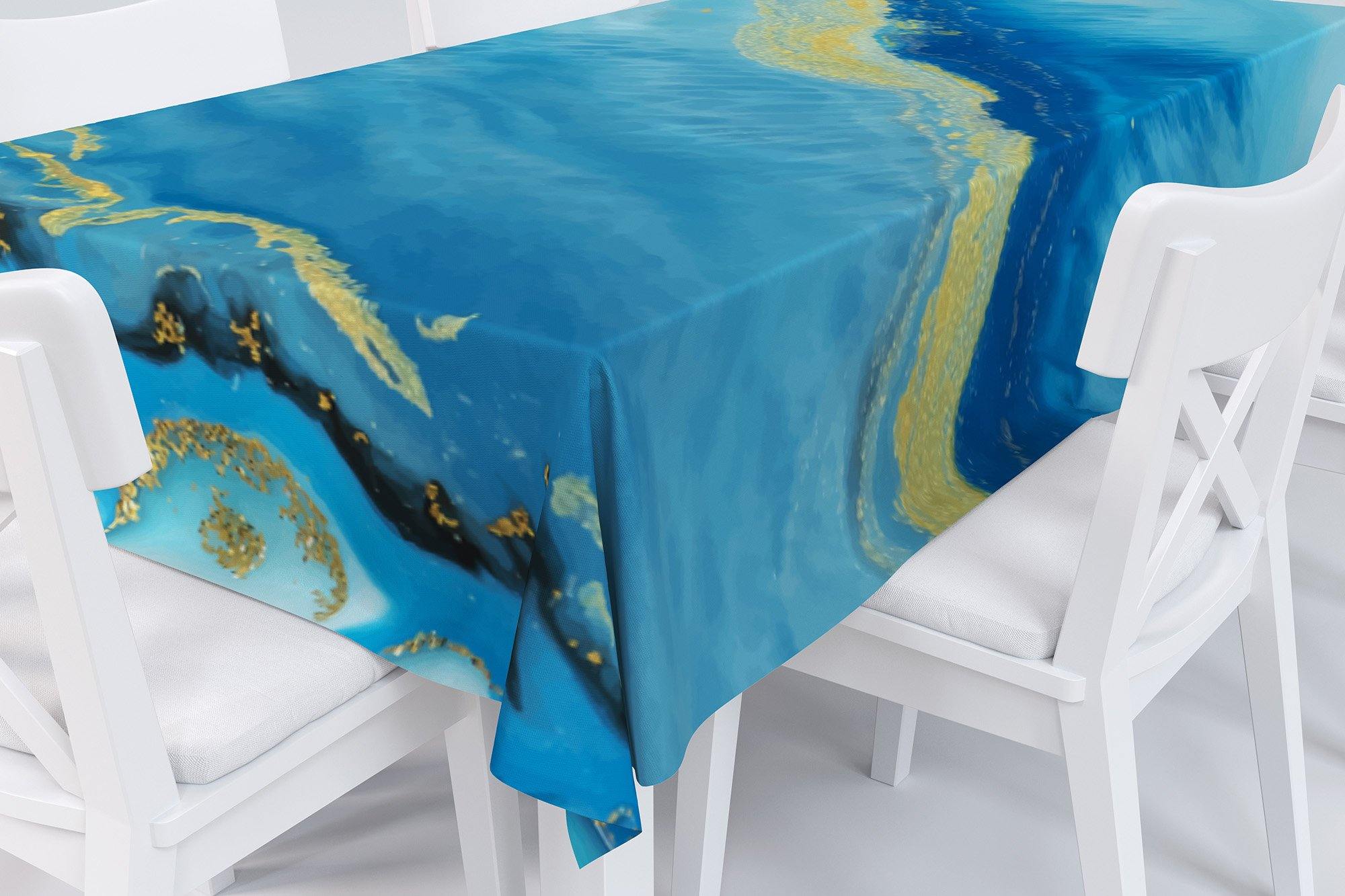 Blues Table-Cloth - ART MOOD