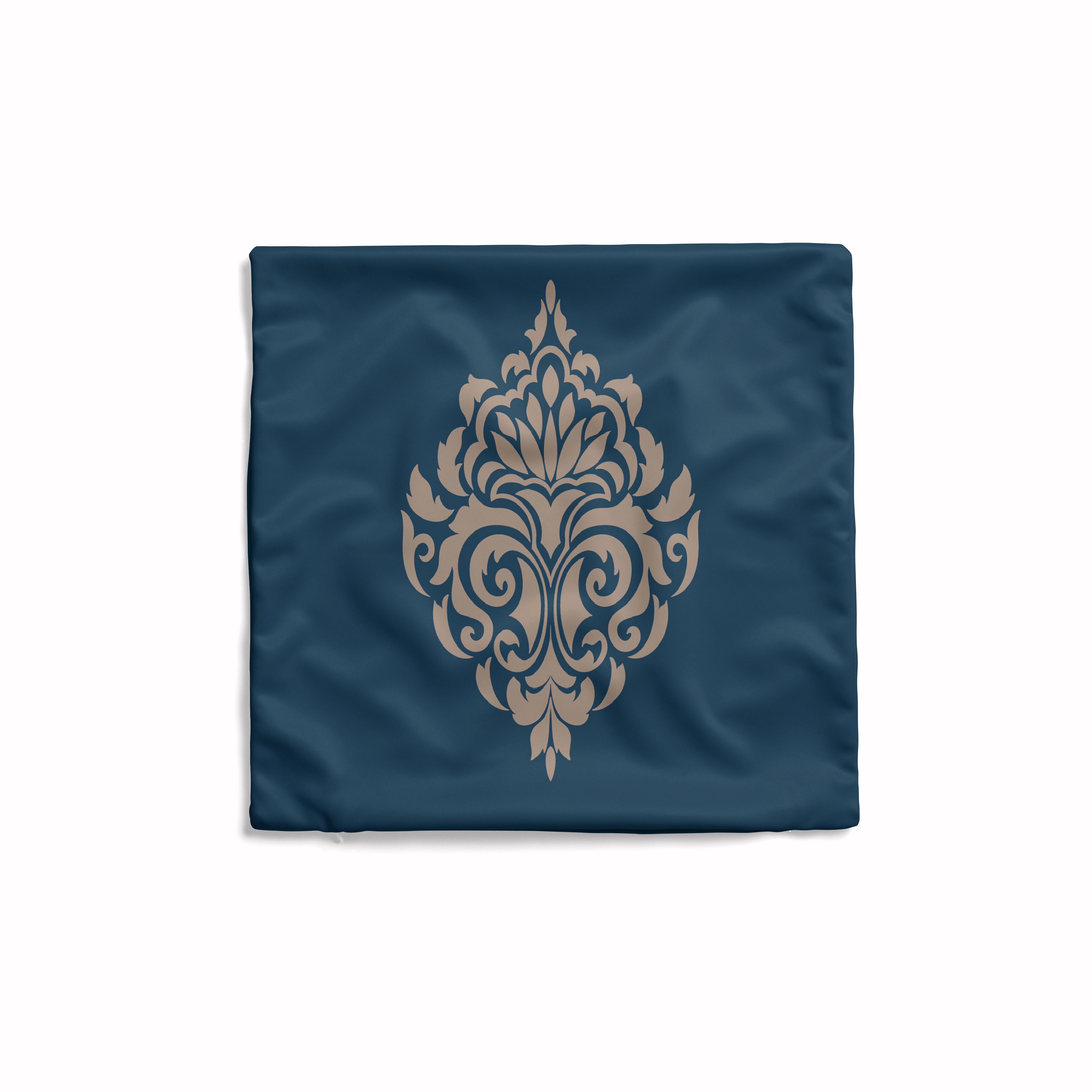 Damask Blue Cushion