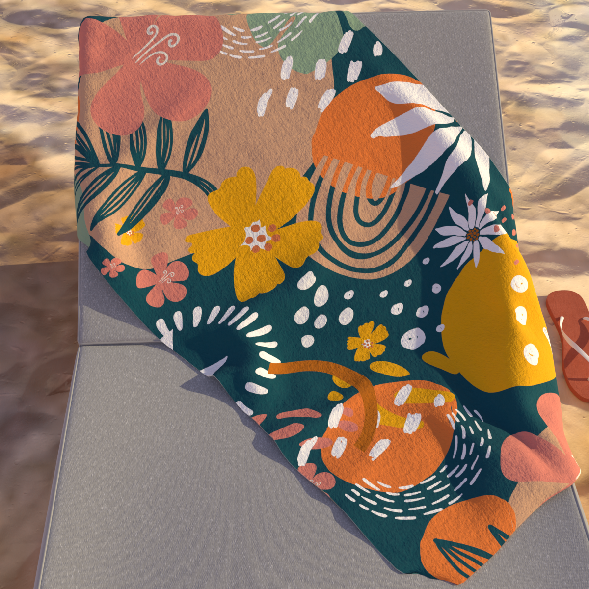 Ellen Towel Beach Mat