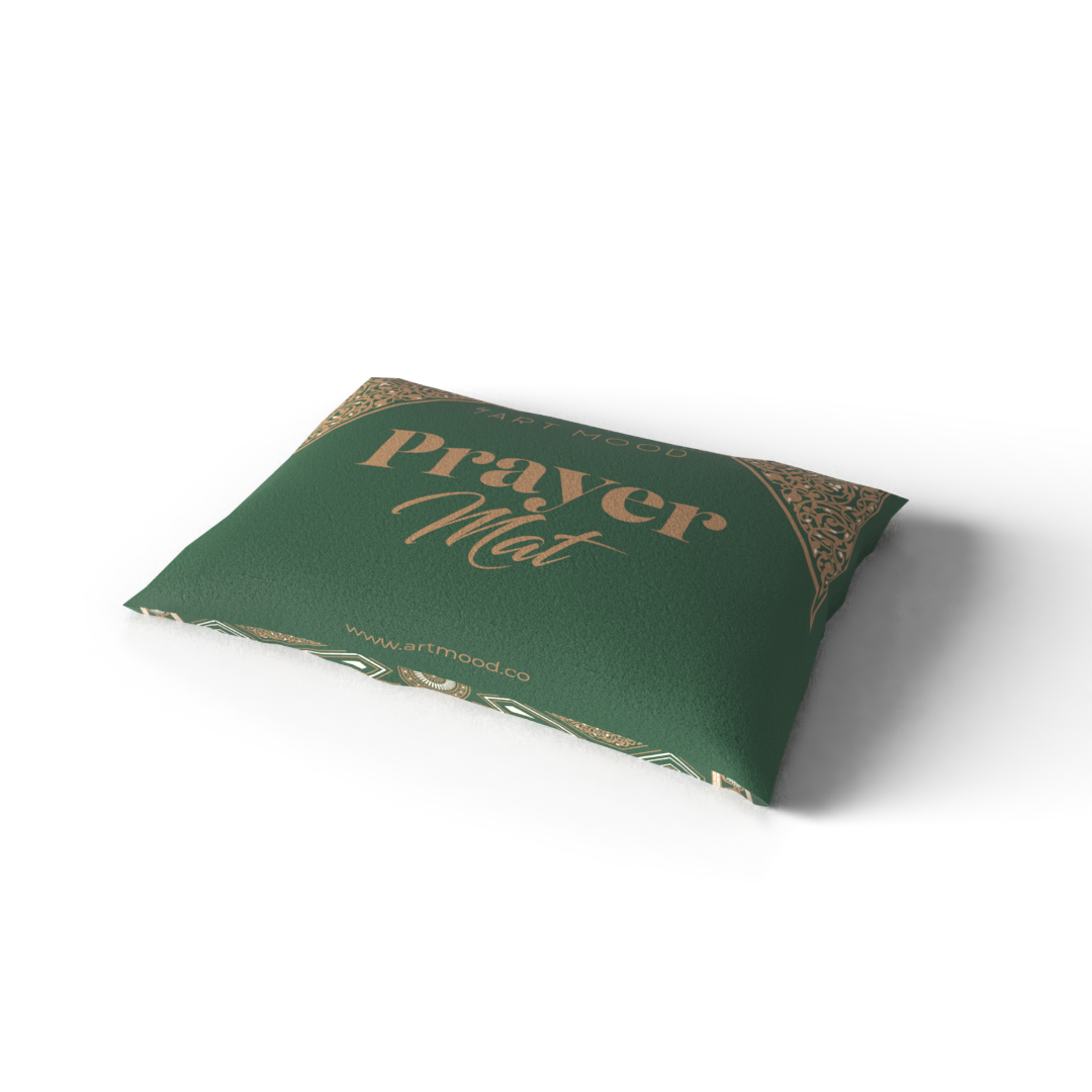 Prayer Mat AL-Qubba Green - Velvet