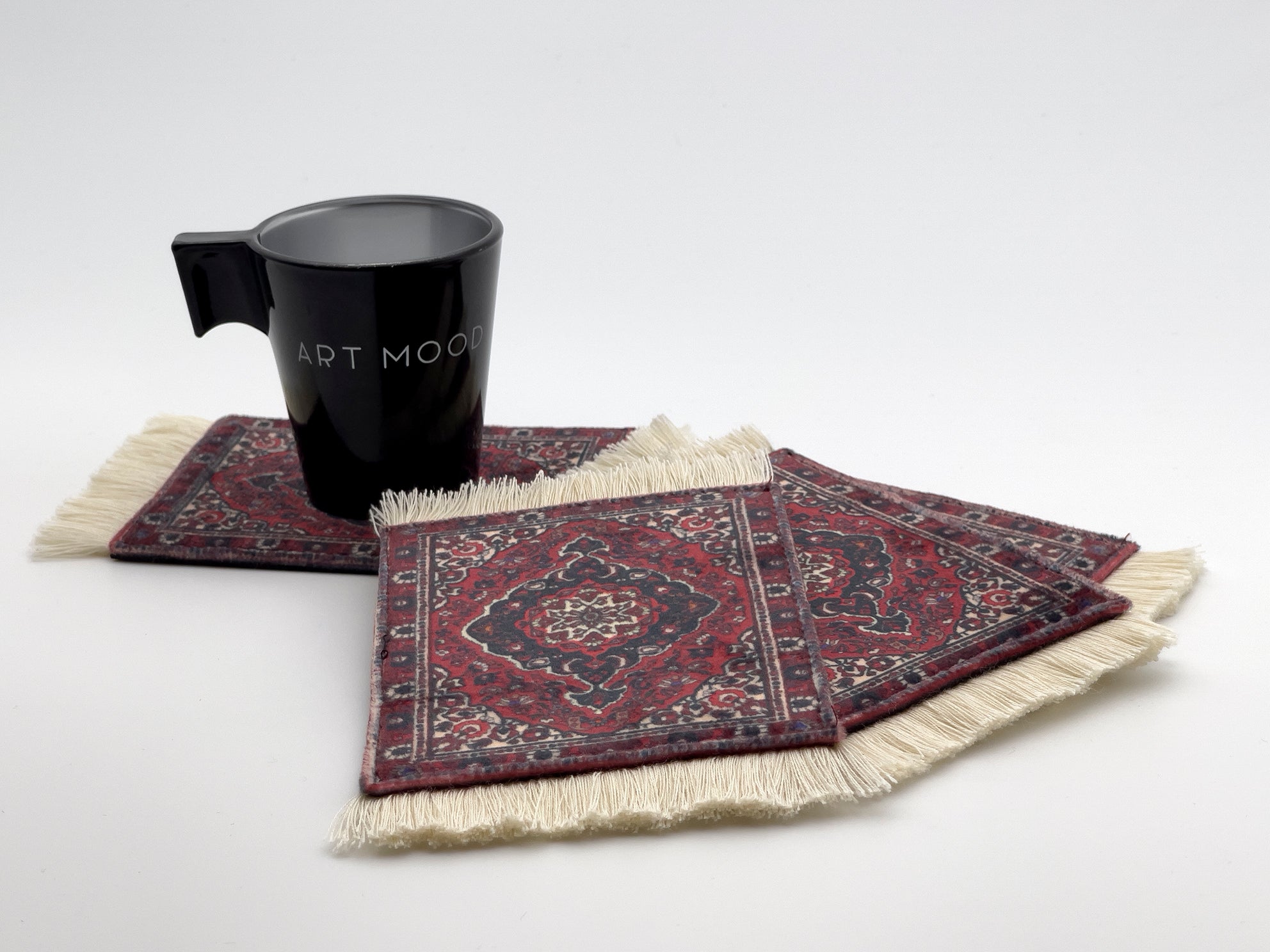 RUG COASTER SET - DESIGN 4
