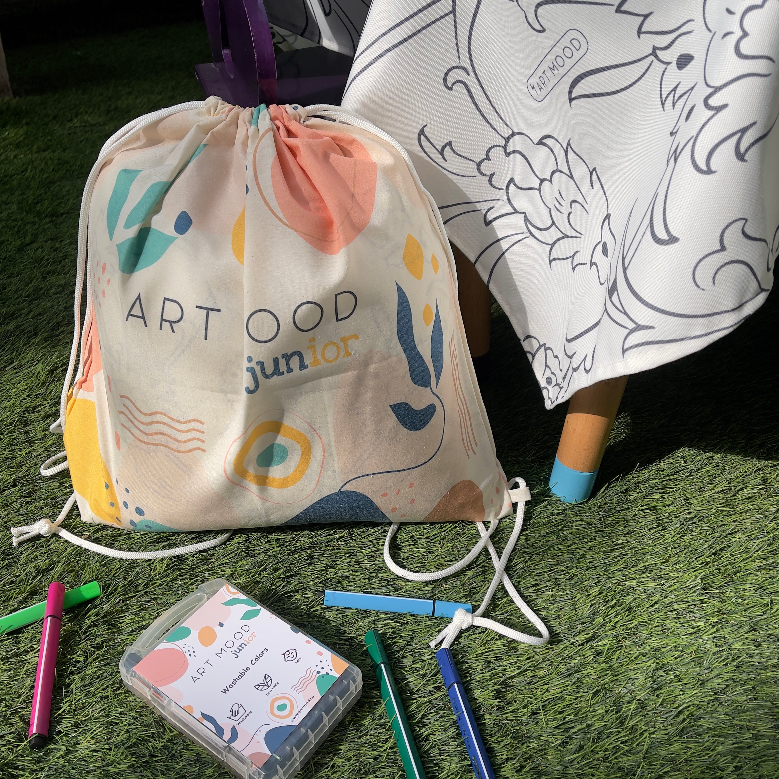 Coloring Tablecloth - Ornament Design