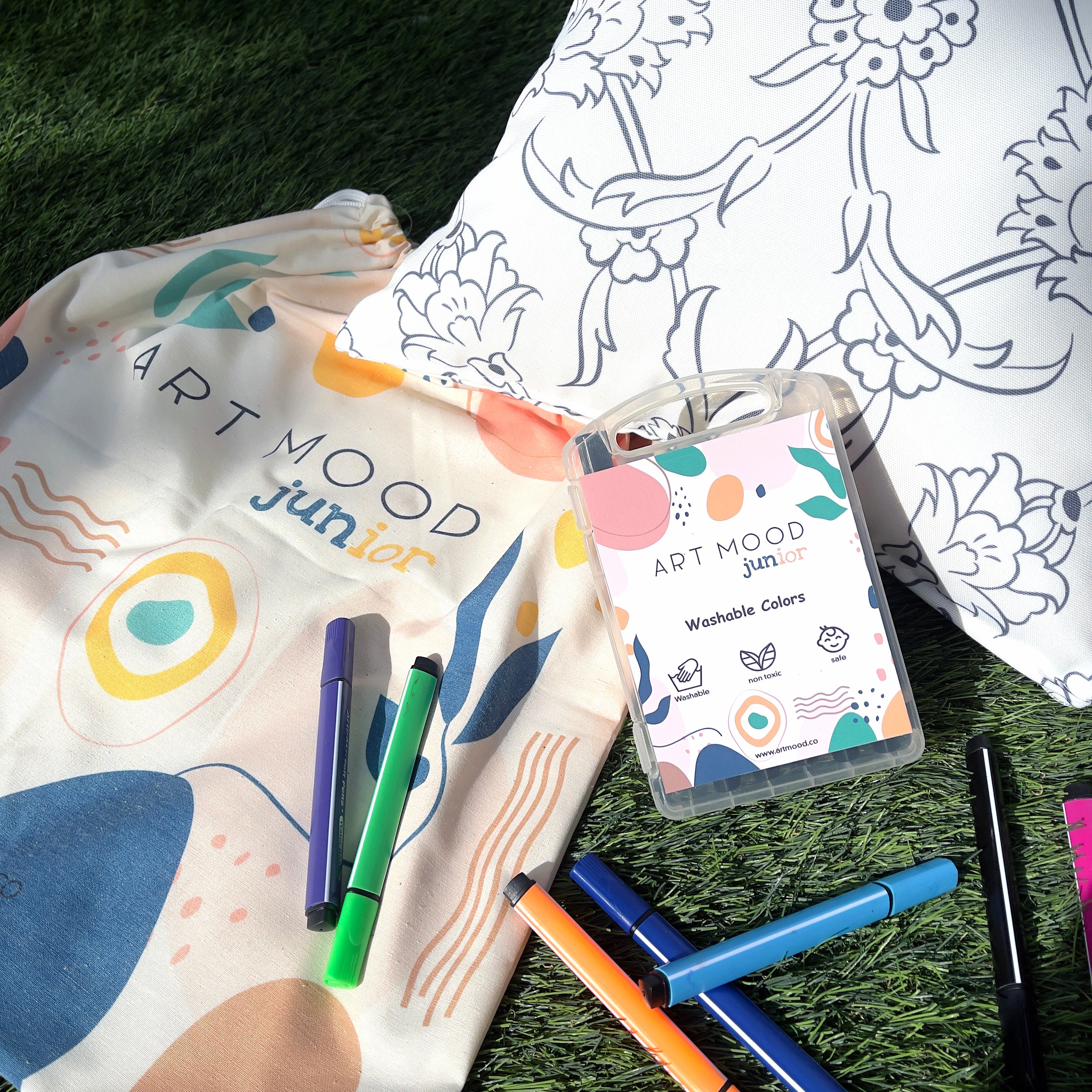 Coloring Tablecloth - Ornament Design