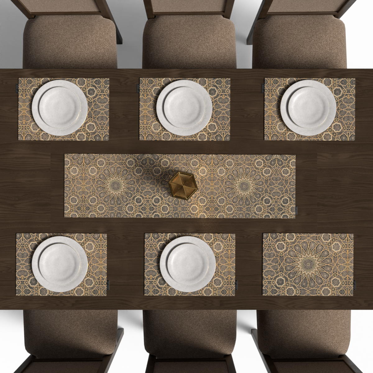 Diwan Placemats & Runner Set