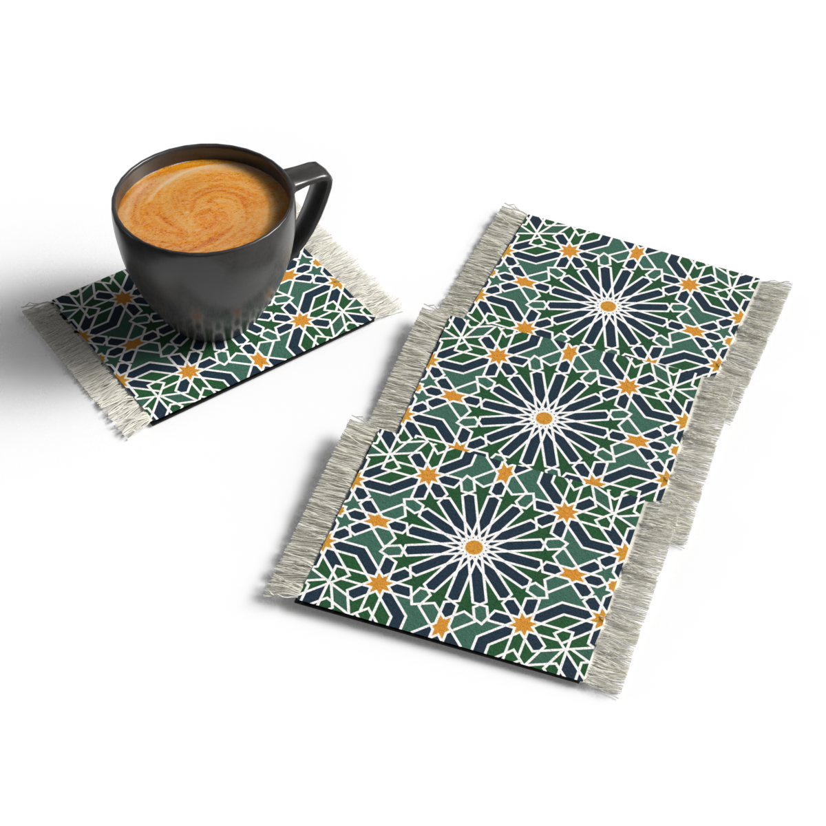Adden - RUG COASTER SET