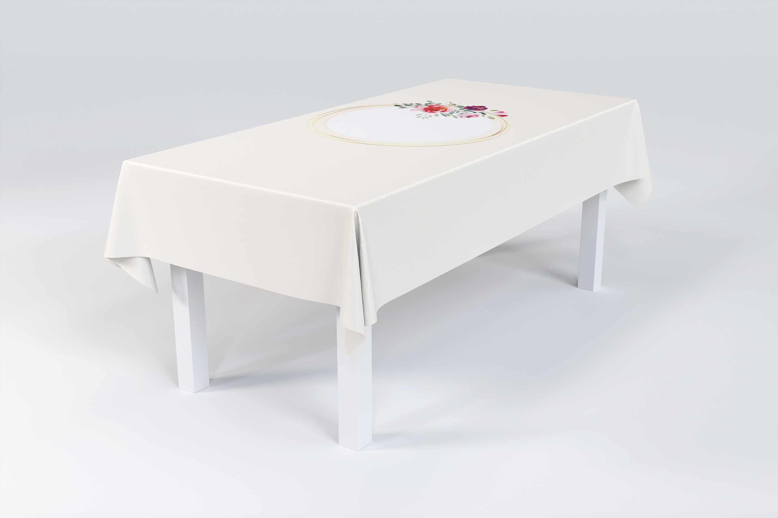 Floral Sun Table-Cloth - ART MOOD