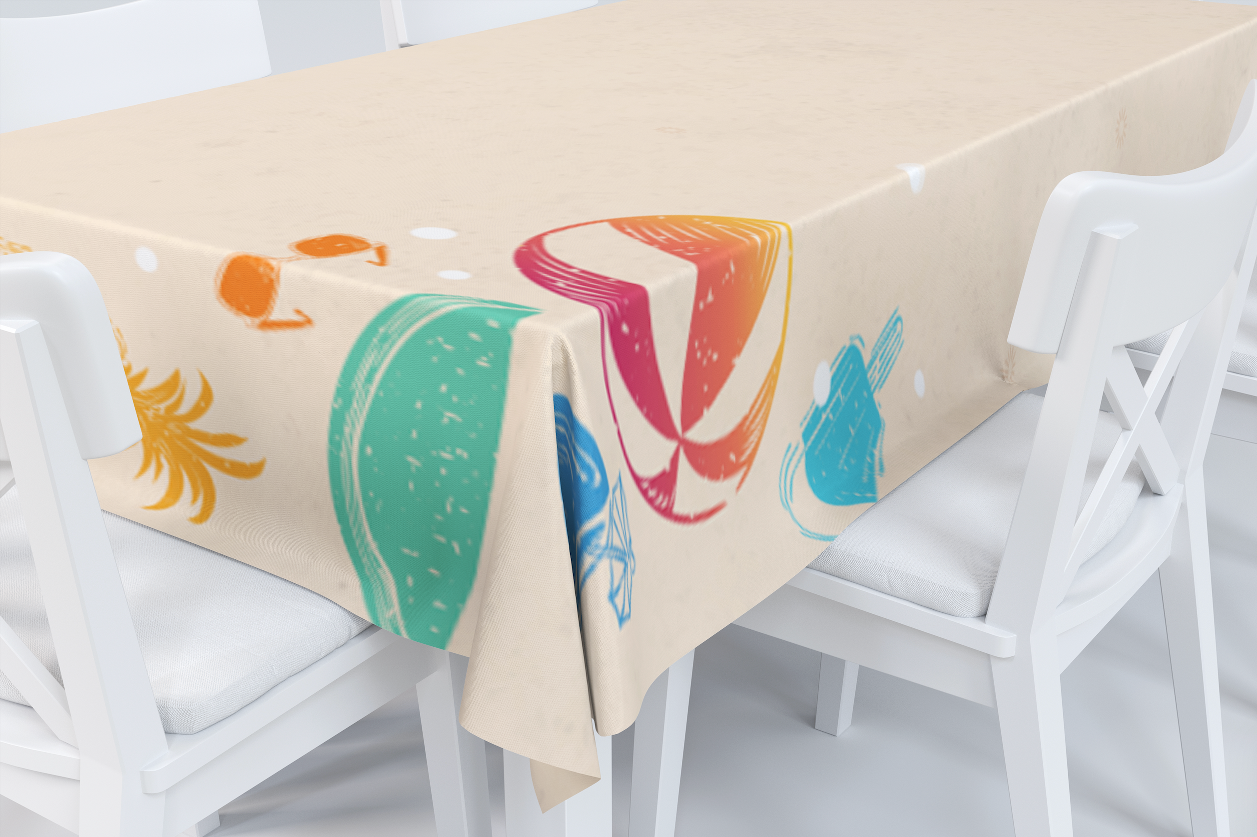 Ivory Table-Cloth - ART MOOD