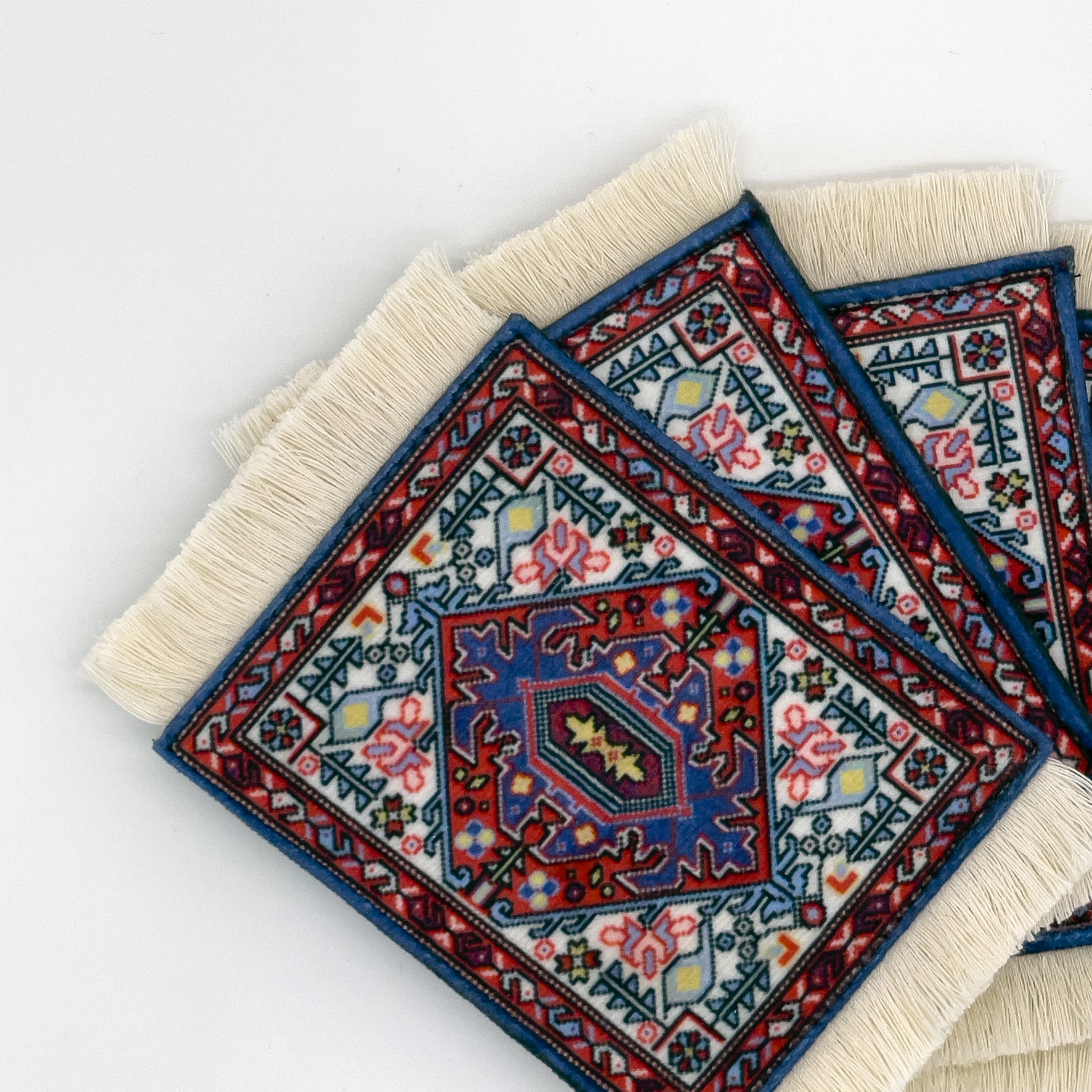 RUG COASTER SET - DESIGN 3