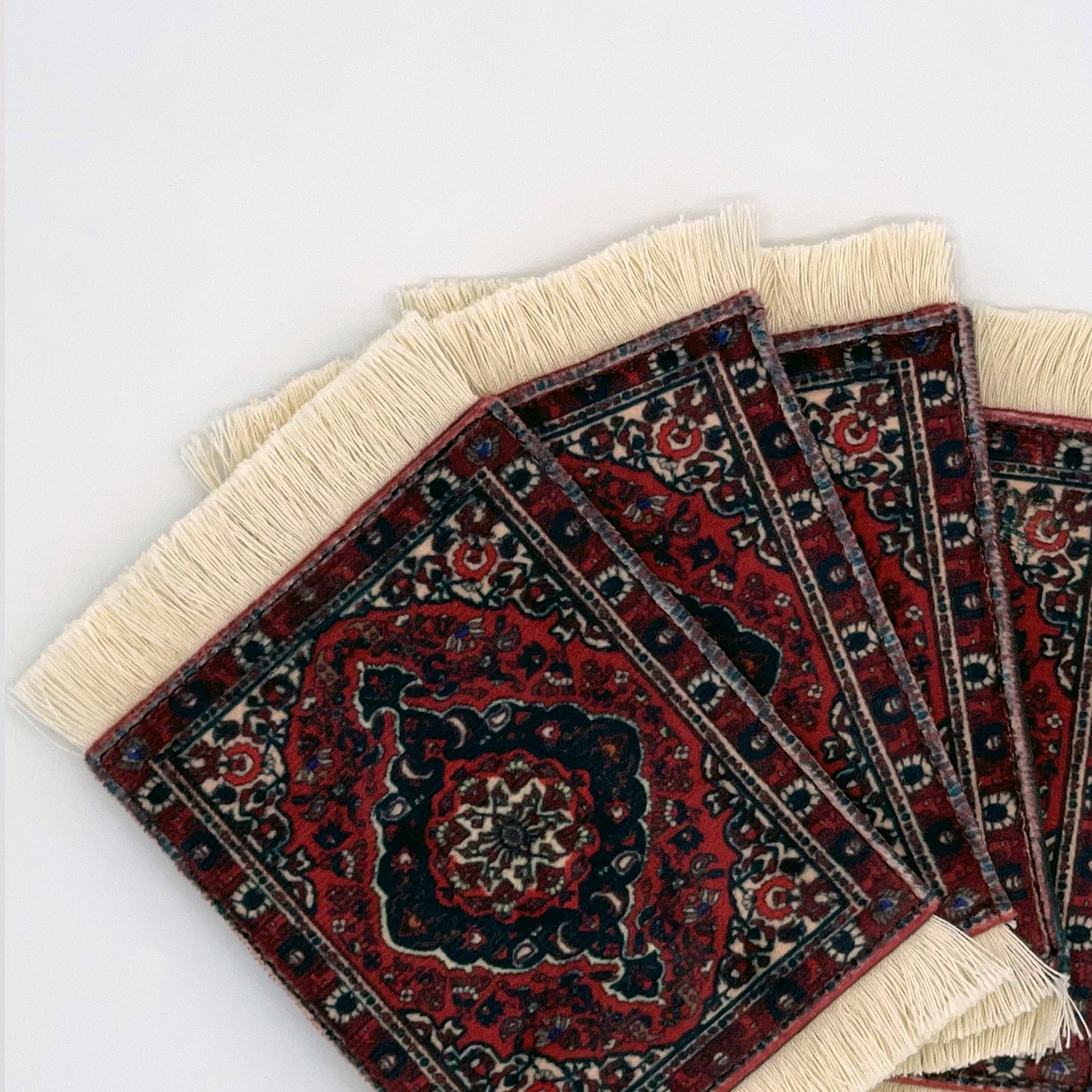RUG COASTER SET - DESIGN 4