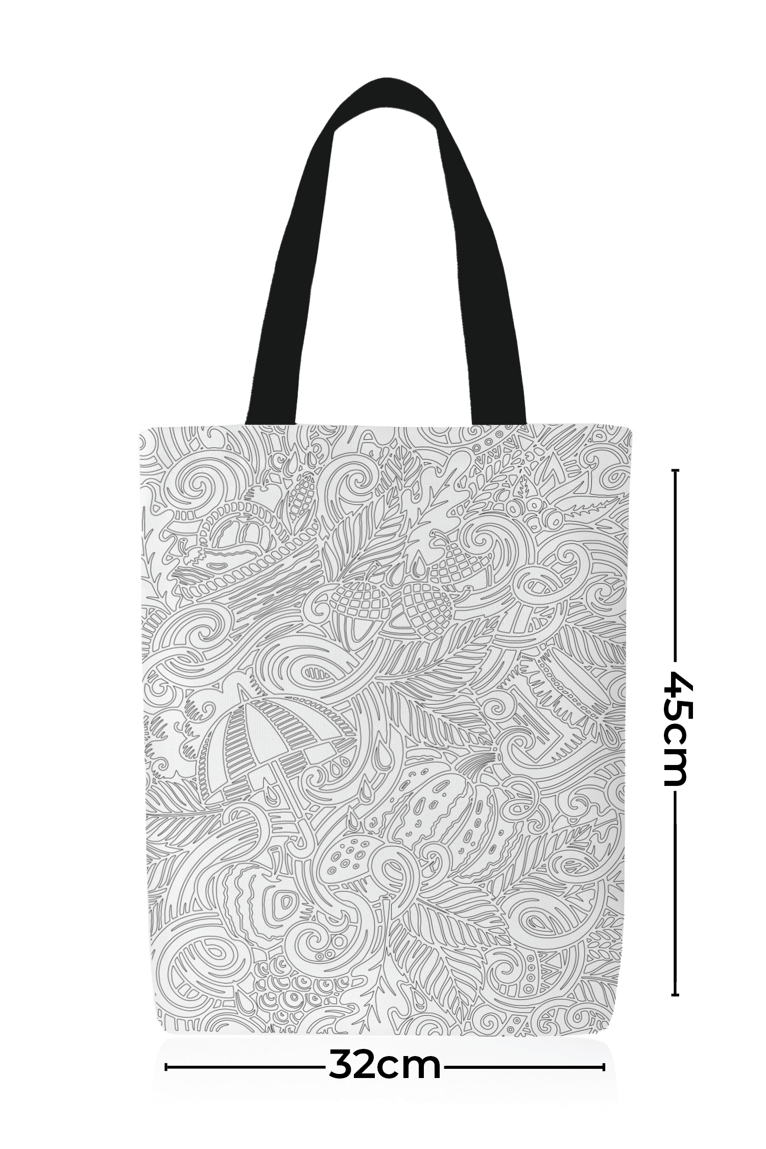 Coloring Tote Bag Umbrella