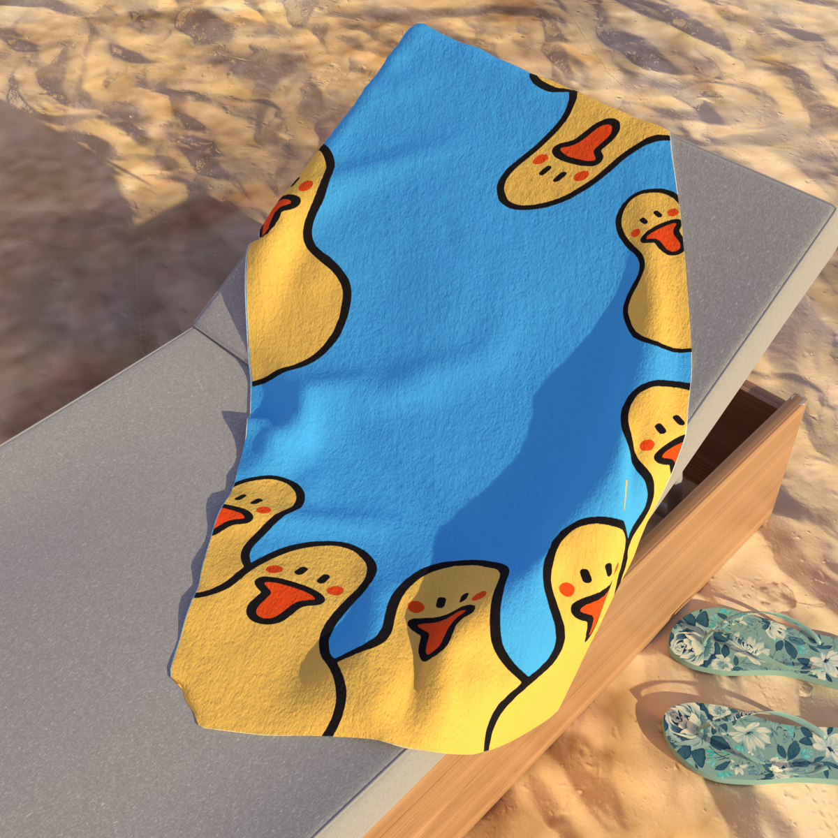 Ducky Towel Beach Mat