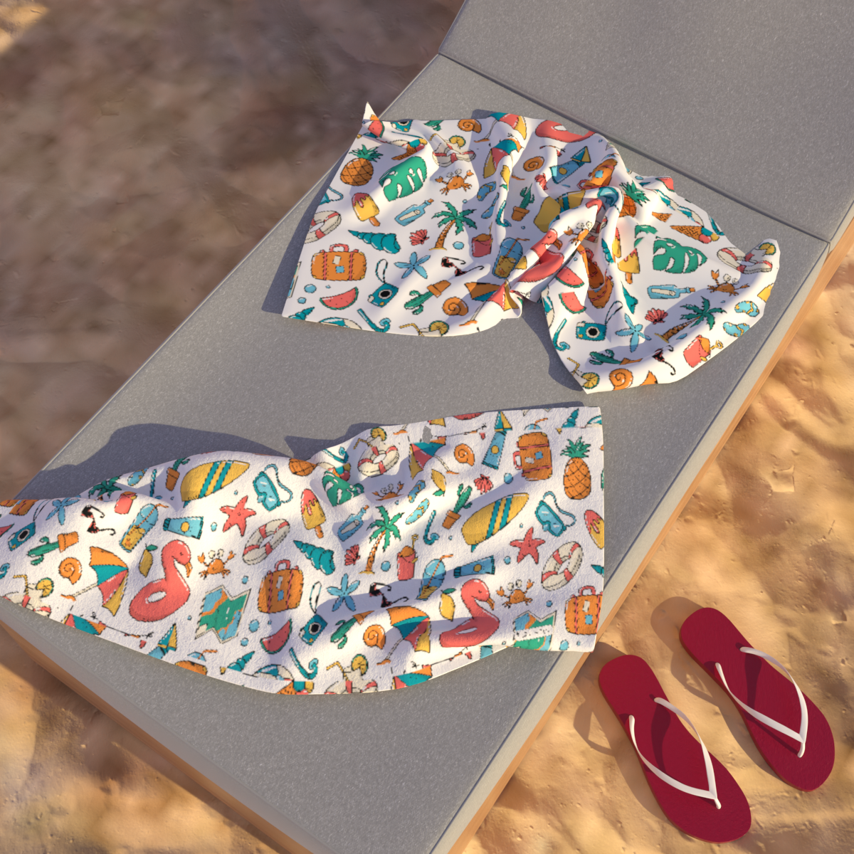 Belle Towel Beach Mat (KIDS SIZE)