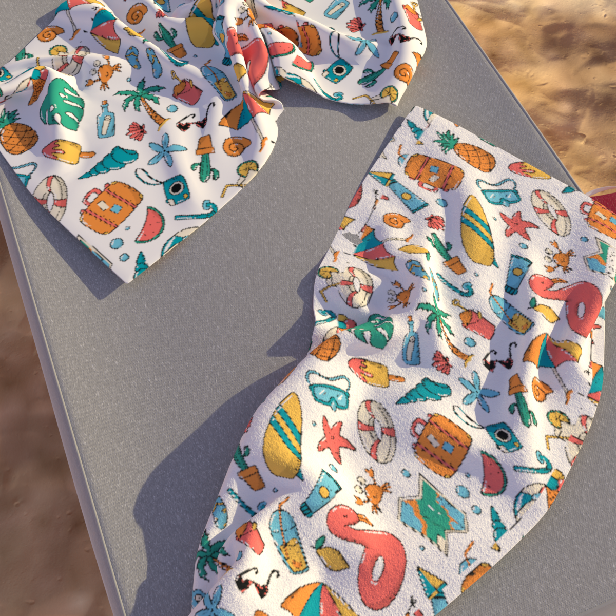 Belle Towel Beach Mat (KIDS SIZE)