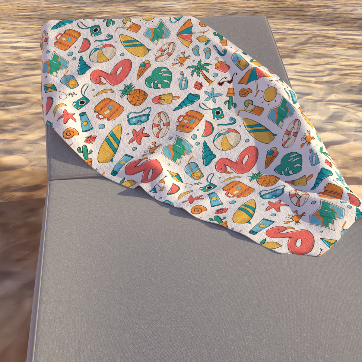 Belle Towel Beach Mat