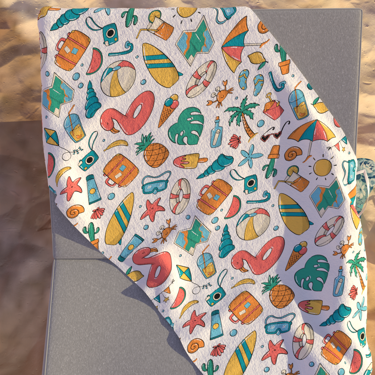 Belle Towel Beach Mat